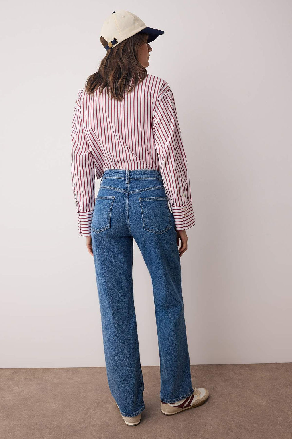 Mavi Yuksek Bel Comfort Yeni Straight Jeans TWOAW26JE00148 - Trendyolmilla фото 4