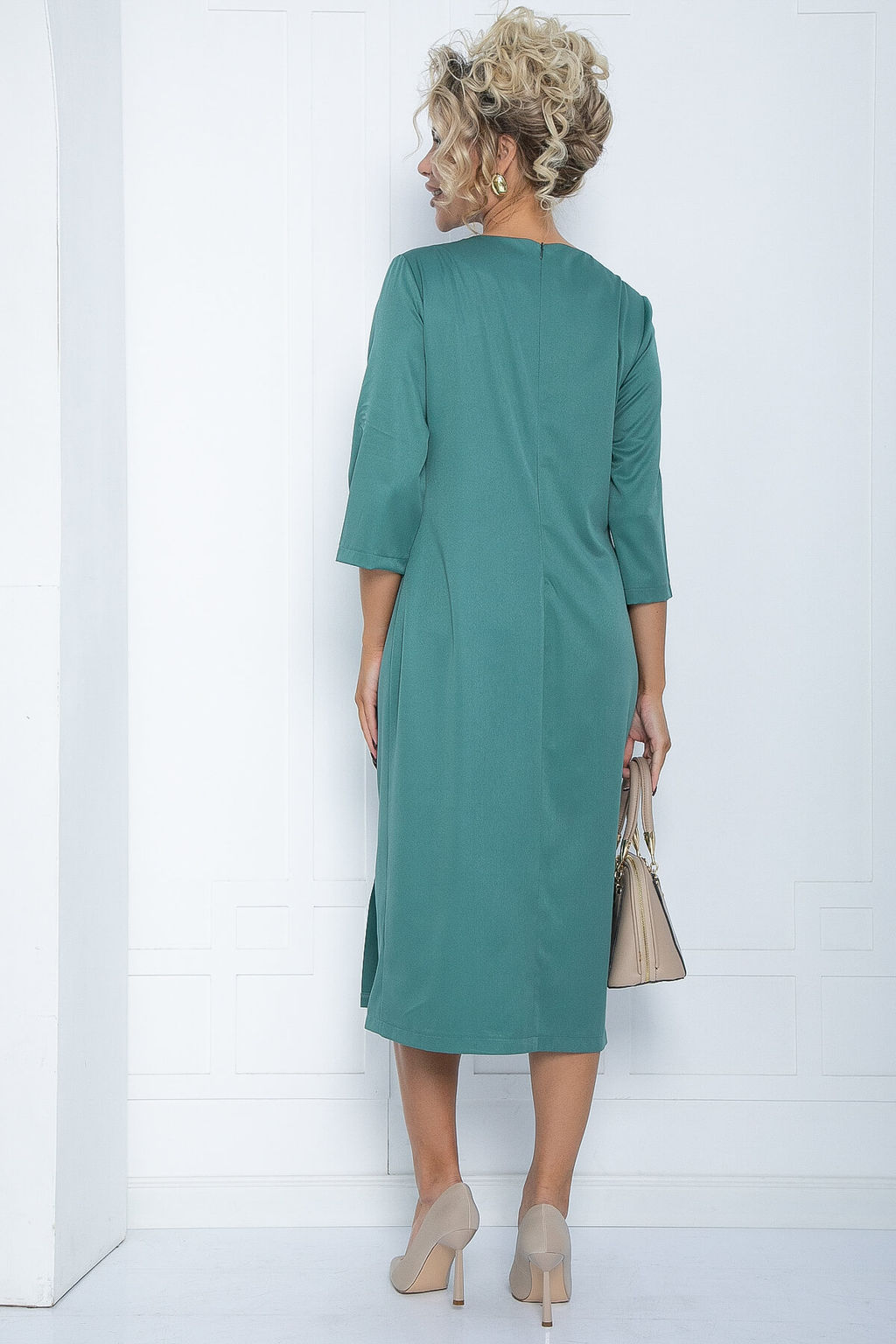 Платье Мэгги (зеленое) П12134 - Lt collection фото 2
