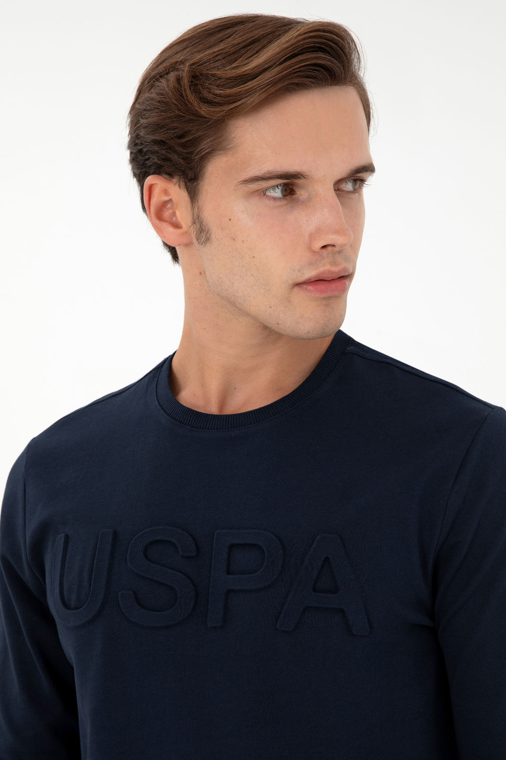 Мужской темно-синий базовый свитшот Неожиданная скидка в корзине - U.s. polo assn фото 9