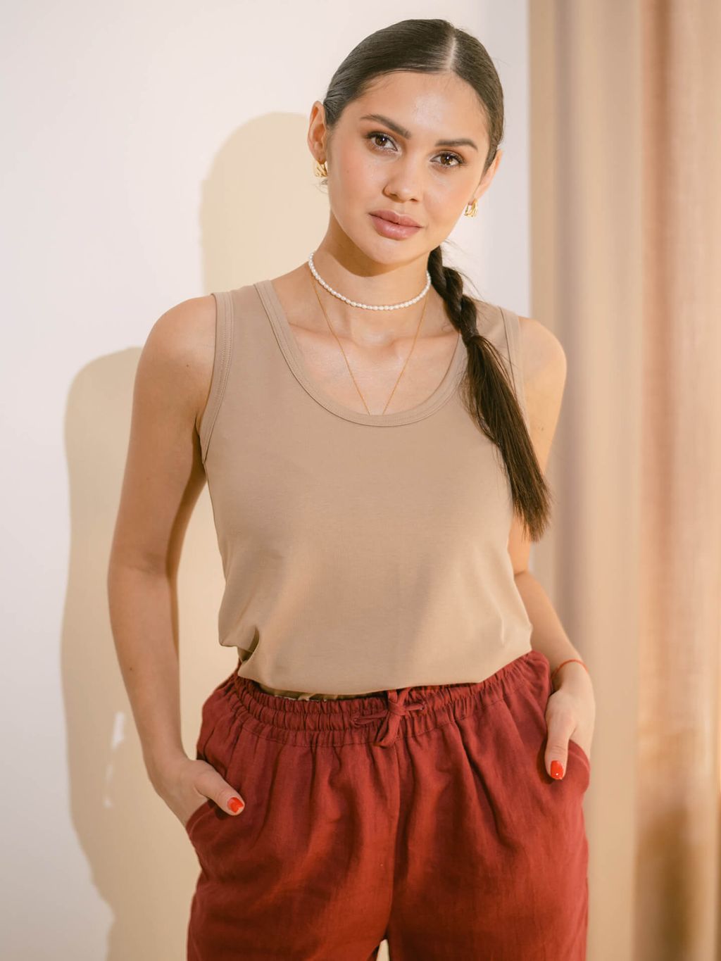 Топ бежевый - Vals фото 3