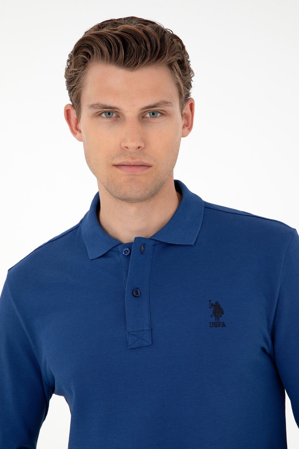 Мужской базовый свитшот цвета индиго Неожиданная скидка в корзине - U.s. polo assn фото 9