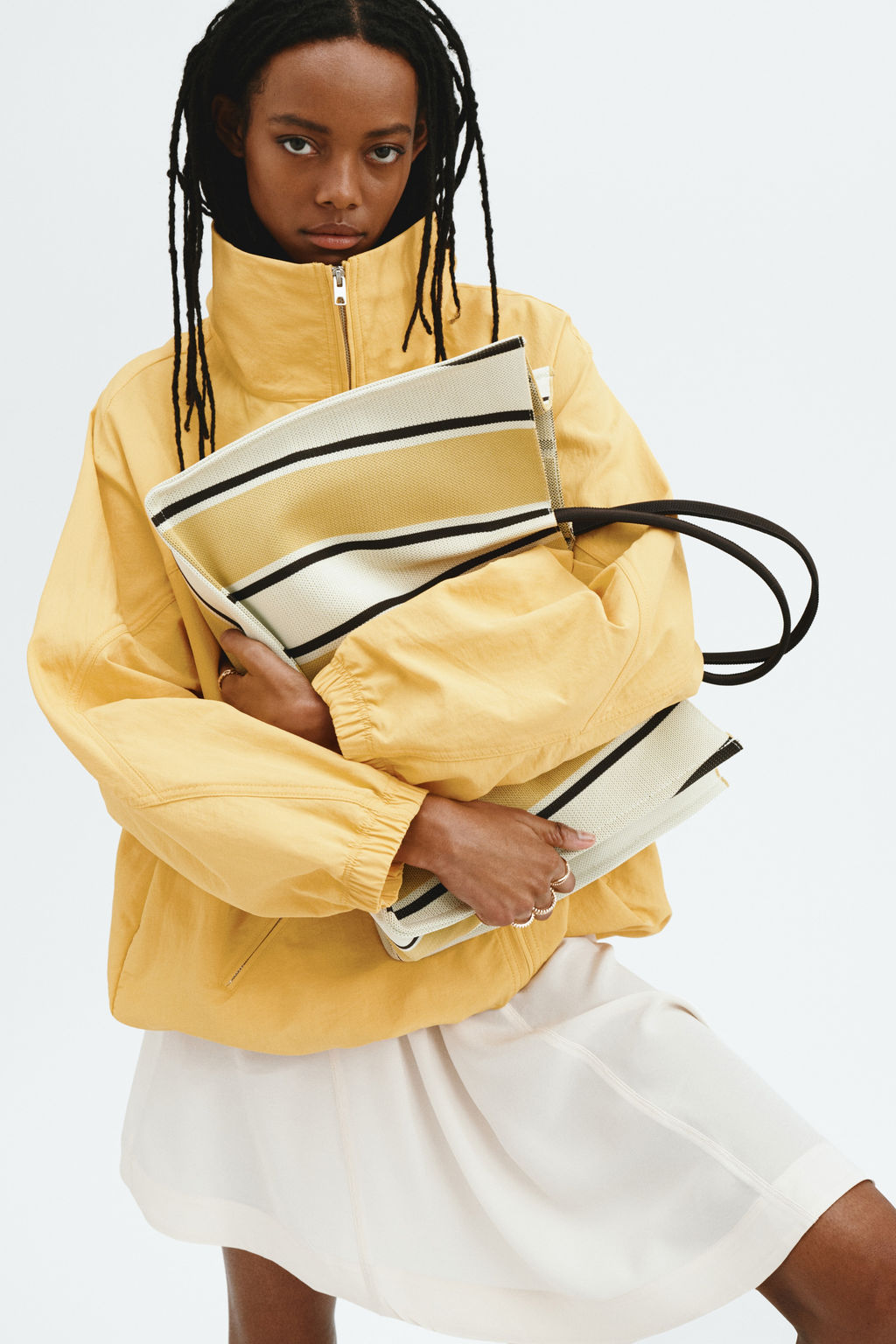 Chaqueta oversize de nailon - H&m фото 3