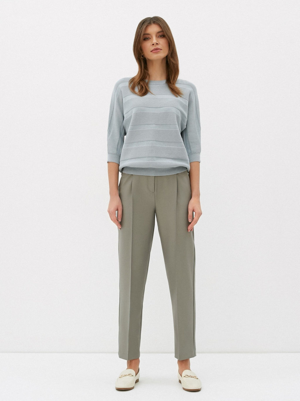 Conso/KJM 220703 - cold mint Джемпер Женский  фото 3