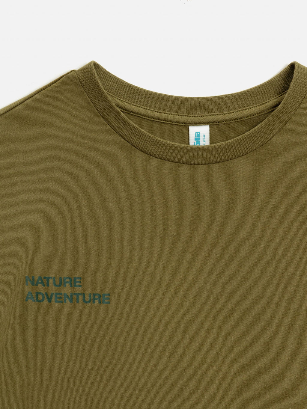 ACOOLA / Футболка детская для мальчиков Eclair хаки  фото 5