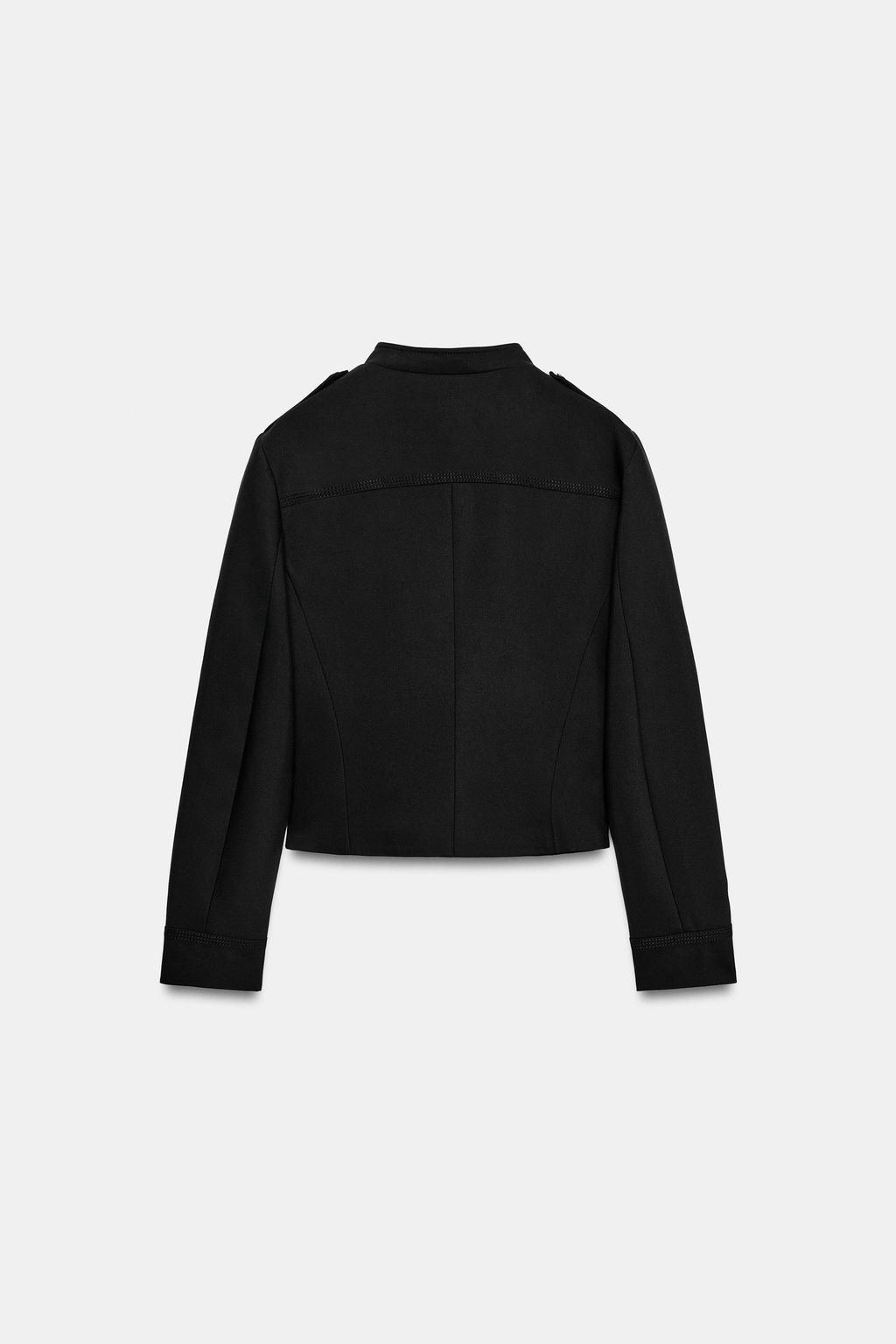 BLAZER ENTALLADA BOTONES / Negro - Zara фото 5