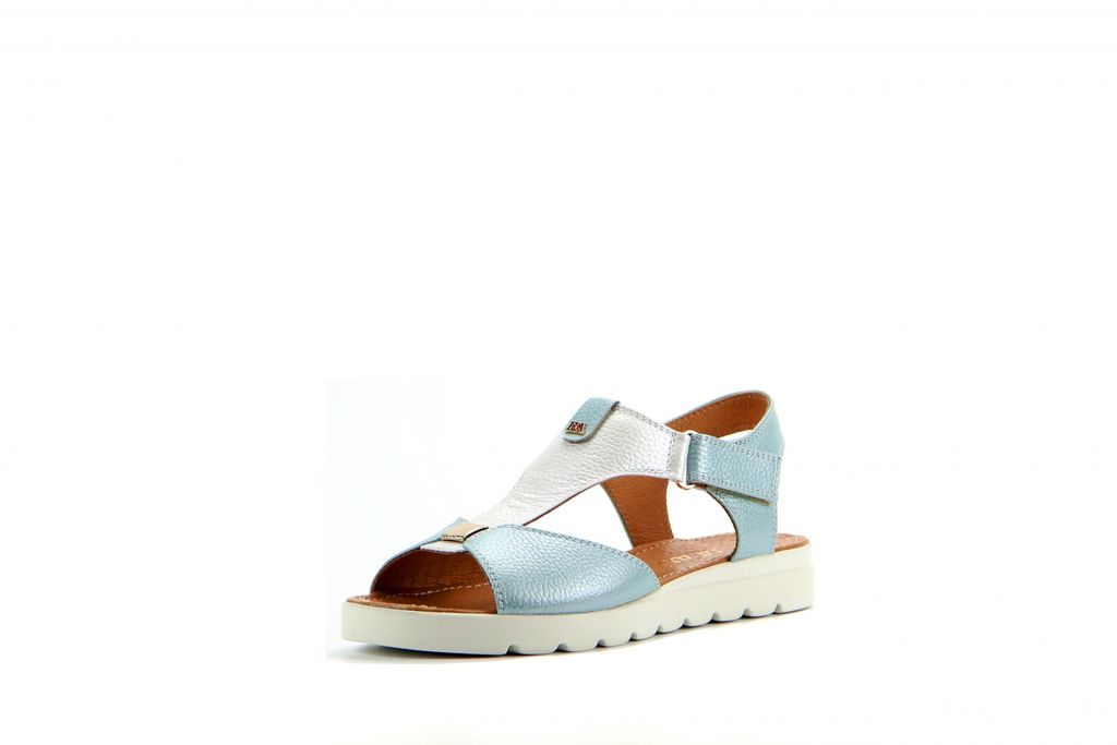 Босоножки EDART 2001.115w.blue-white