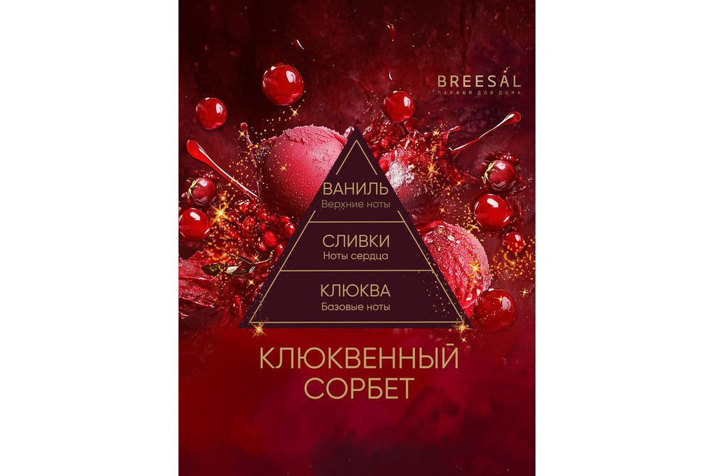 Breesal Ароматический диффузор Passion Клюквенный сорбет фото 3