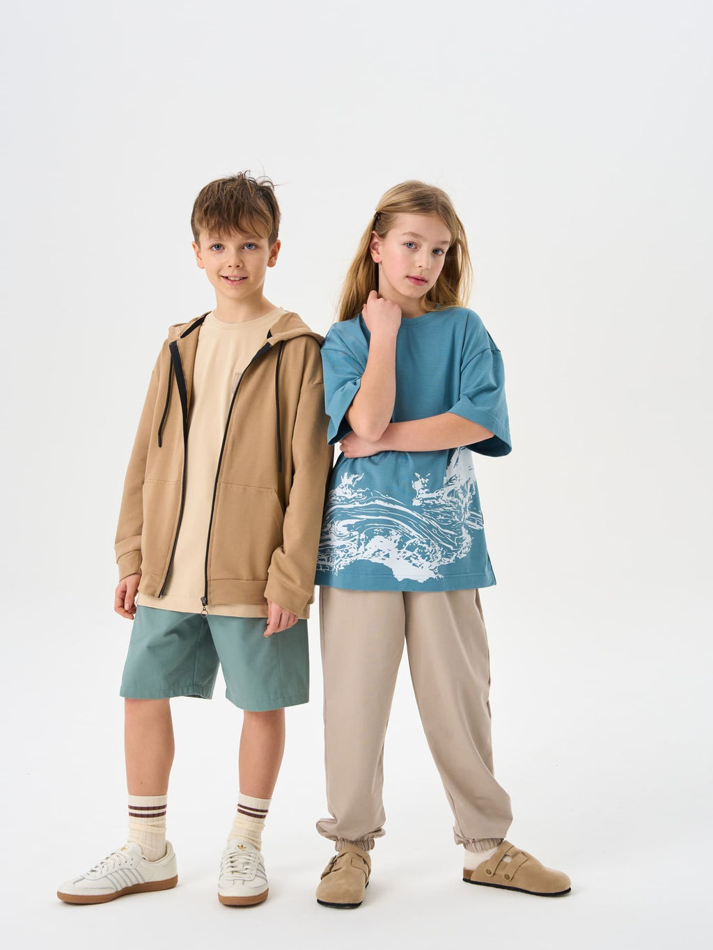 Толстовка облегченная Песок 7+ - Bungly фото 9