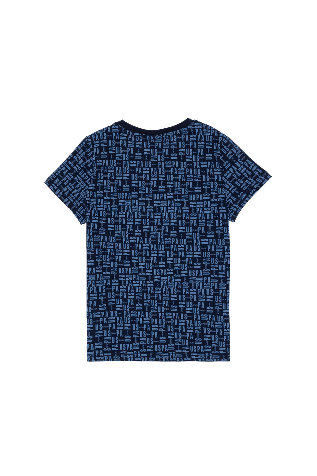 Erkek _ocuk A__k Lacivert Bisiklet Yaka Ti__rt Sepette S_rpriz _ndirim