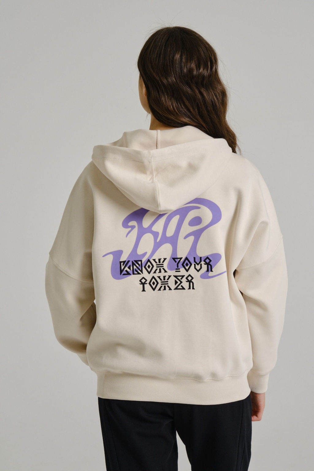 Толстовка на молнии Бежевый KAI Hooded Knit Track Top