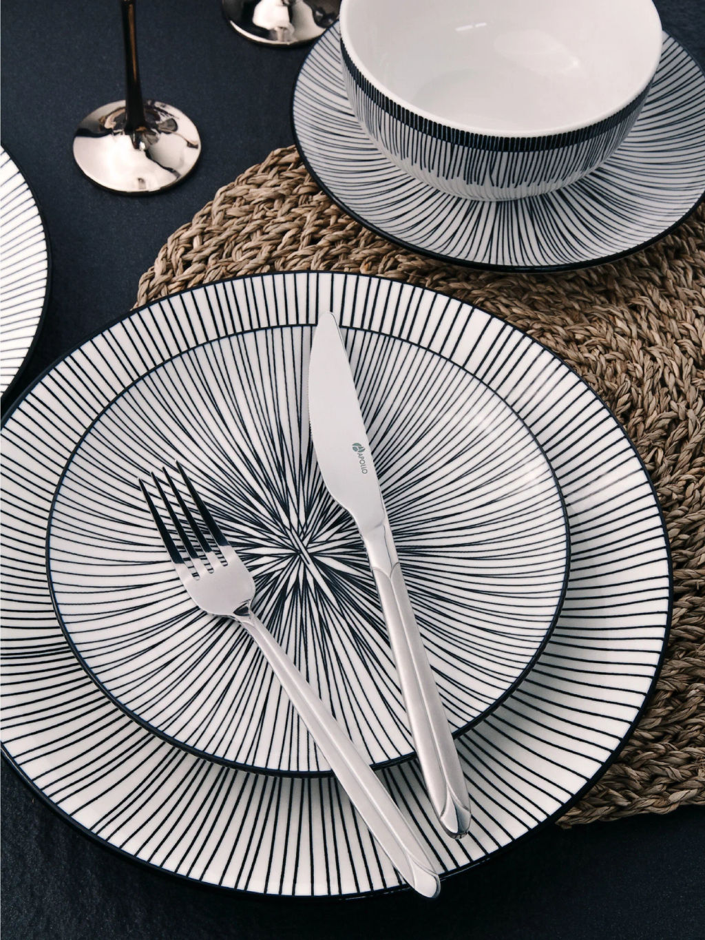 Тарелка обеденная 27 см APOLLO Reclipse  фото 3