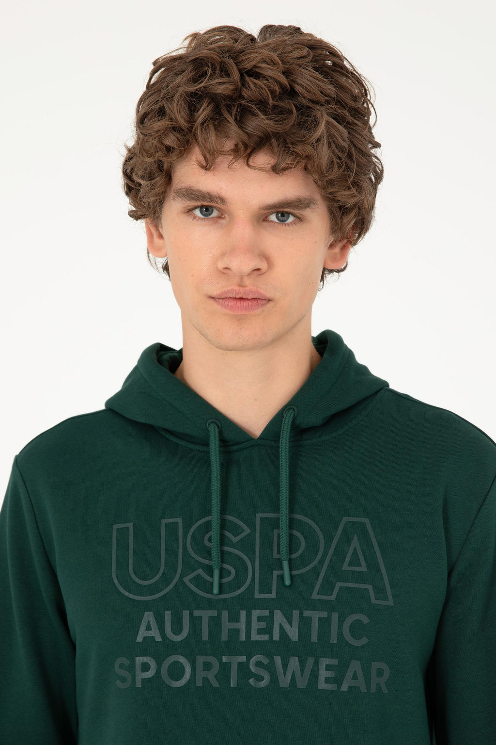Мужской темно-зеленый свитшот Неожиданная скидка в корзине - U.s. polo assn фото 2