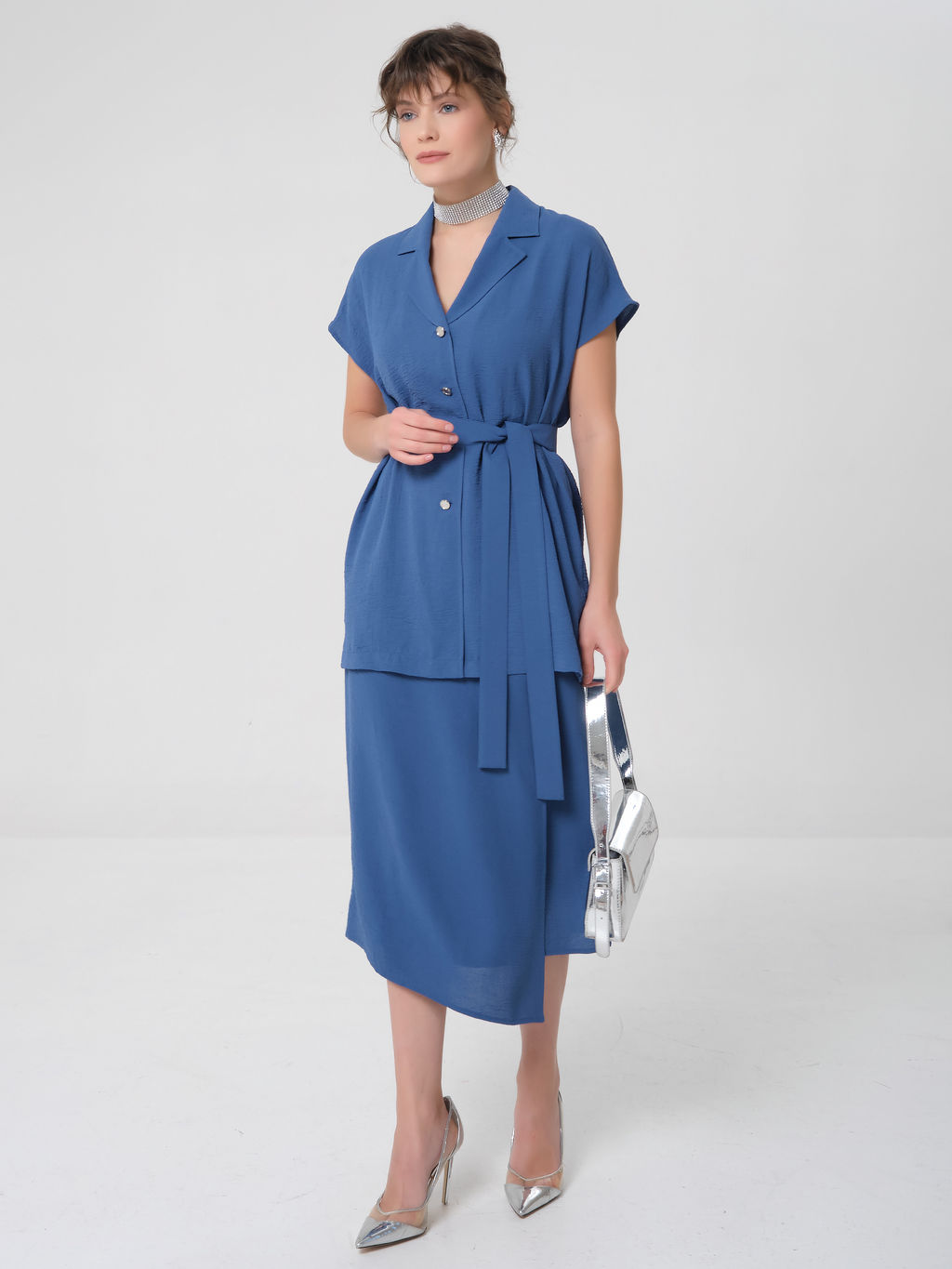 Юбка с запахом - Stilla фото 17