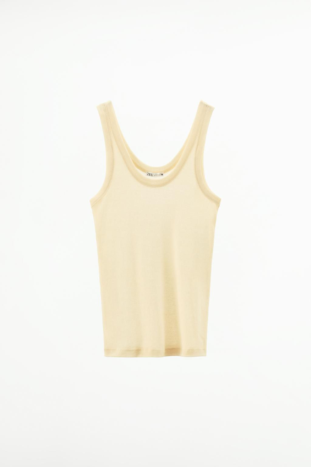 STRAPPY COTTON TOP - Zara фото 13