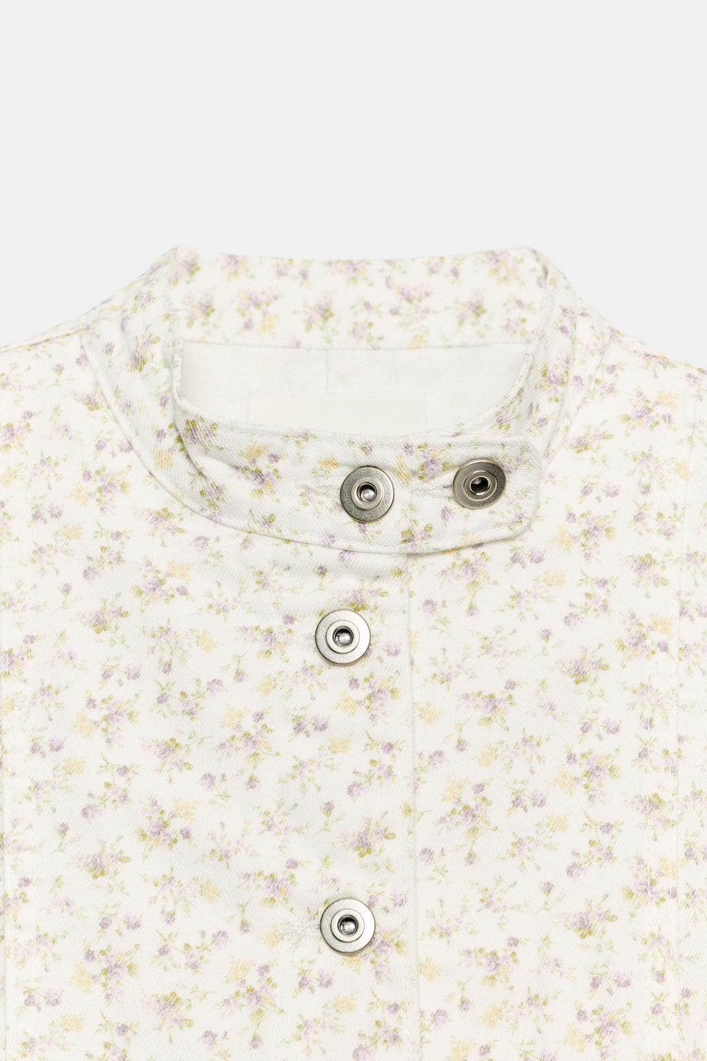 CAZADORA DENIM TRF ESTAMPADO FLORES / Estampado - Zara фото 11