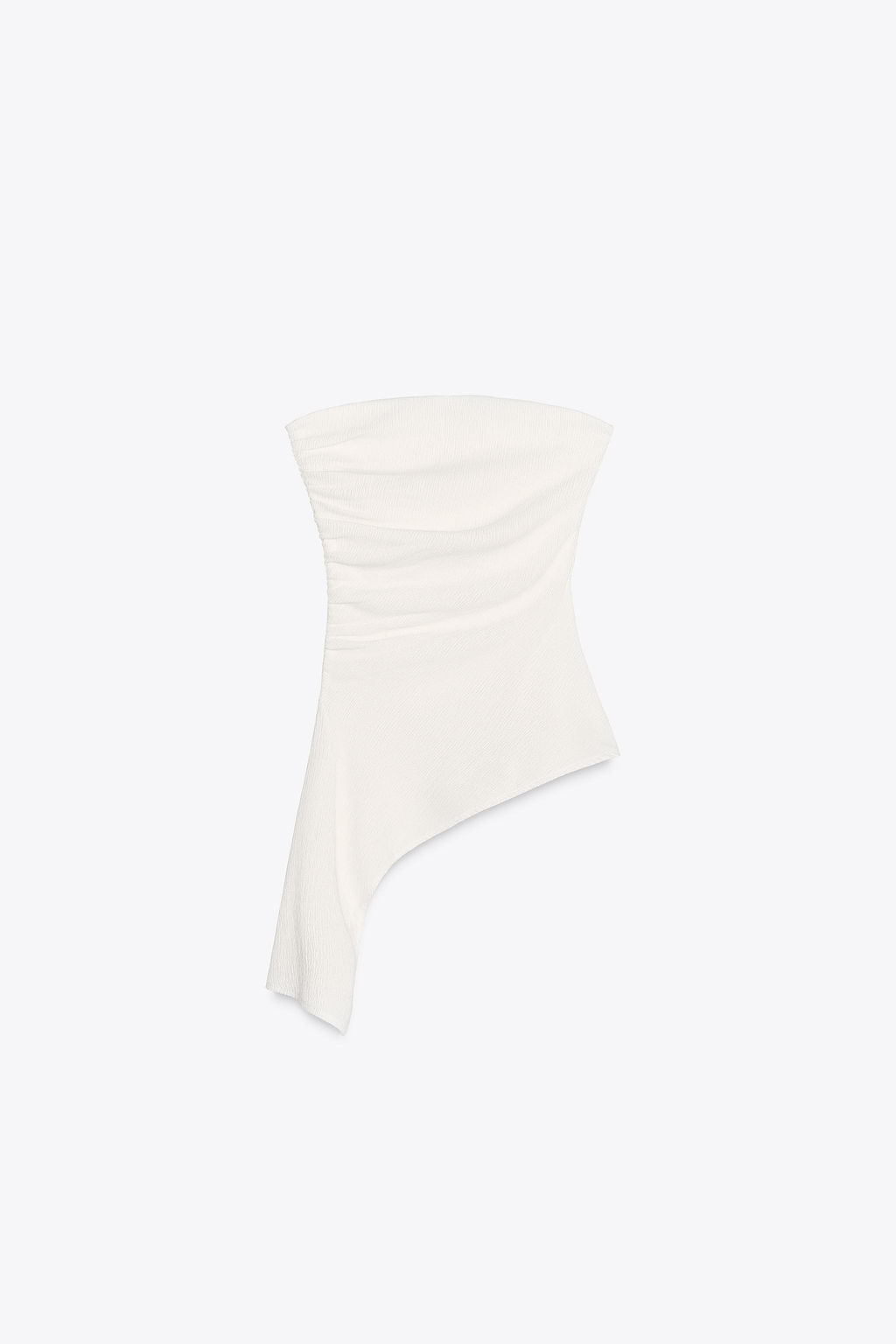 TEXTURED BANDEAU TOP - Zara фото 28