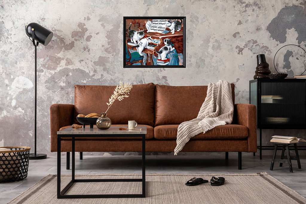 ФРЕЯ PNB/PL-107 Набор для раскрашивания по номерам 50 х 40 см Пушистый ансамбль фото 5