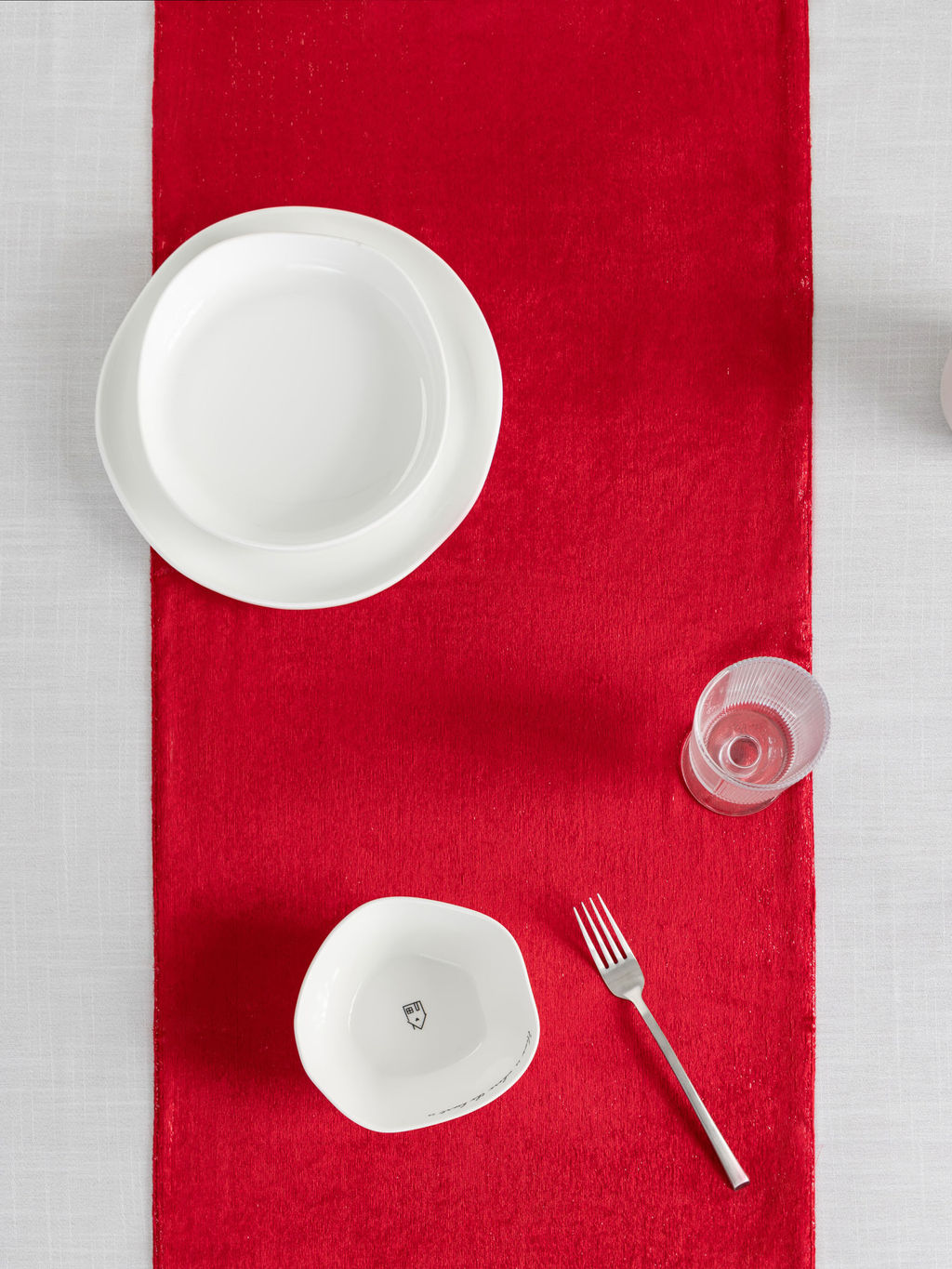 Дорожка настольная, 40х160 см, бархат, красная, Luck gift - Anna lafarg фото 7