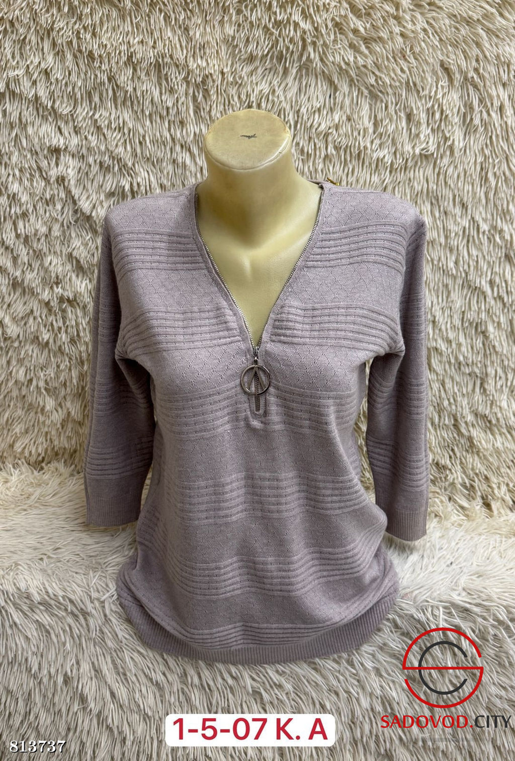 Свитер женски на полузамке - Bruno фото 5