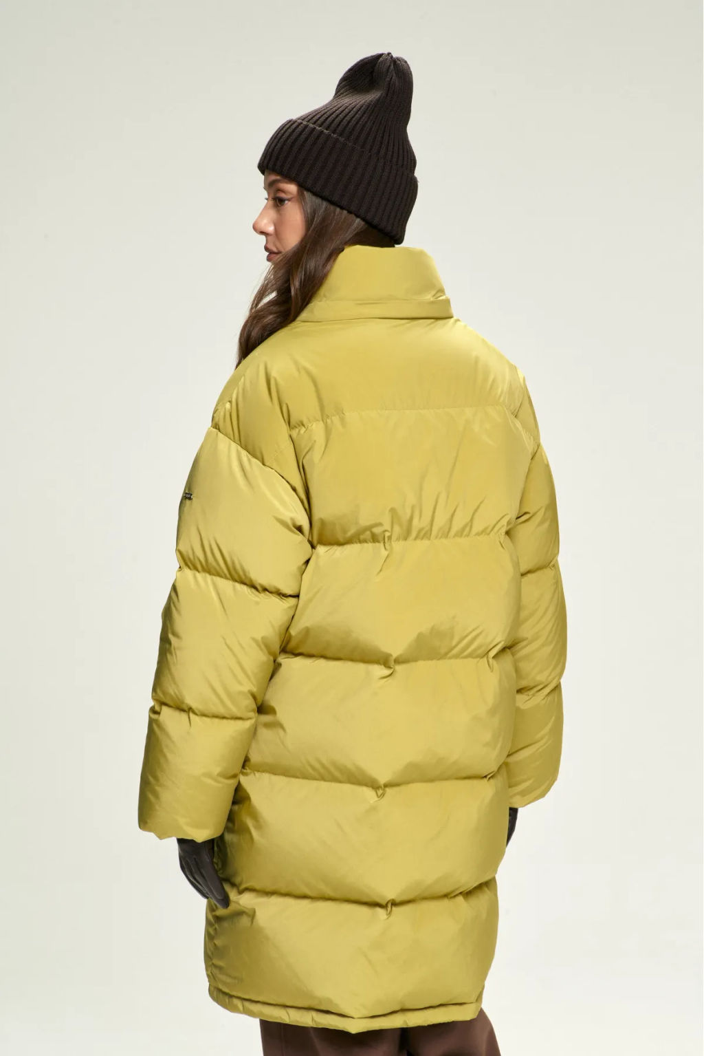 Пуховик удлиненный Olive - Erist store фото 9