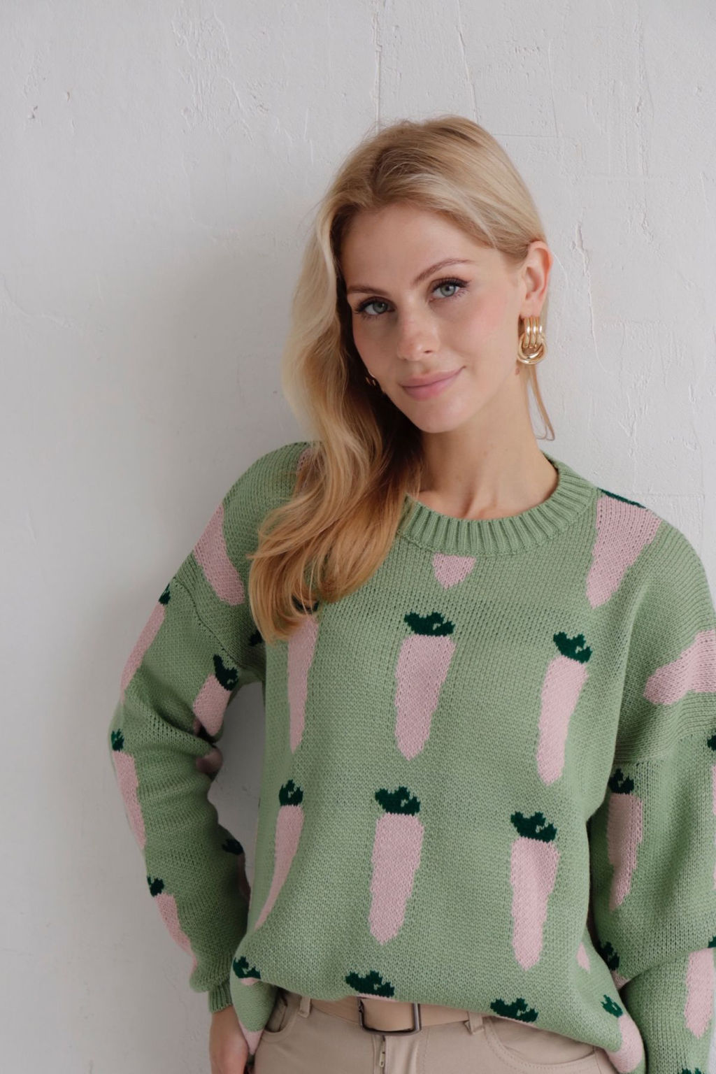 9911 Джемпер светло-зелёный - Martichelli фото 12