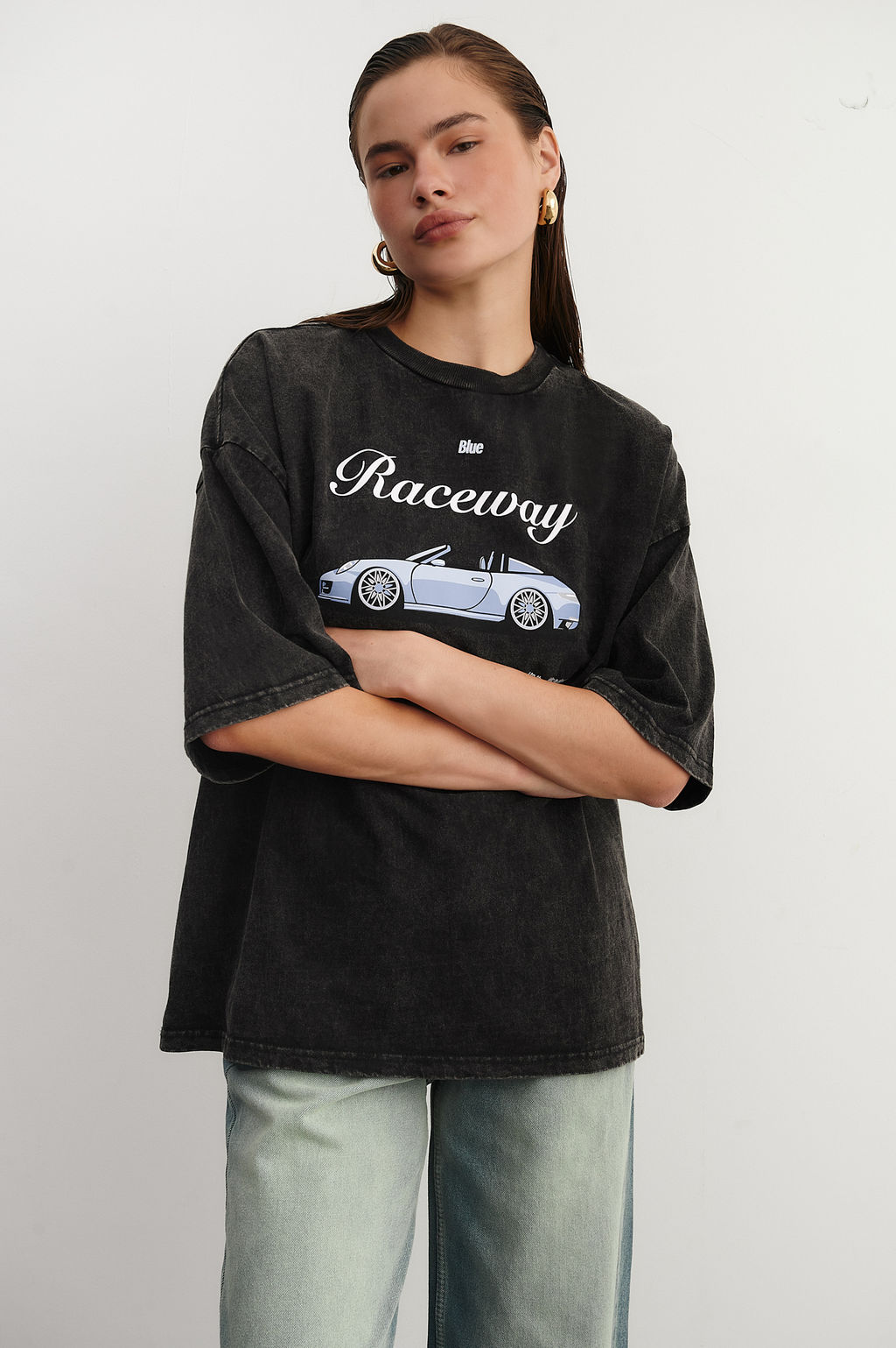 Футболка с принтом Blue raceway - Mollis фото 3