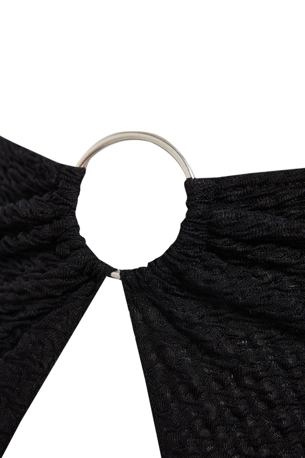 TRENDYOLMILLA Siyah Maxi Dokuma Aksesuarl? Plaj Etegi TBESS23ET00015  фото 7