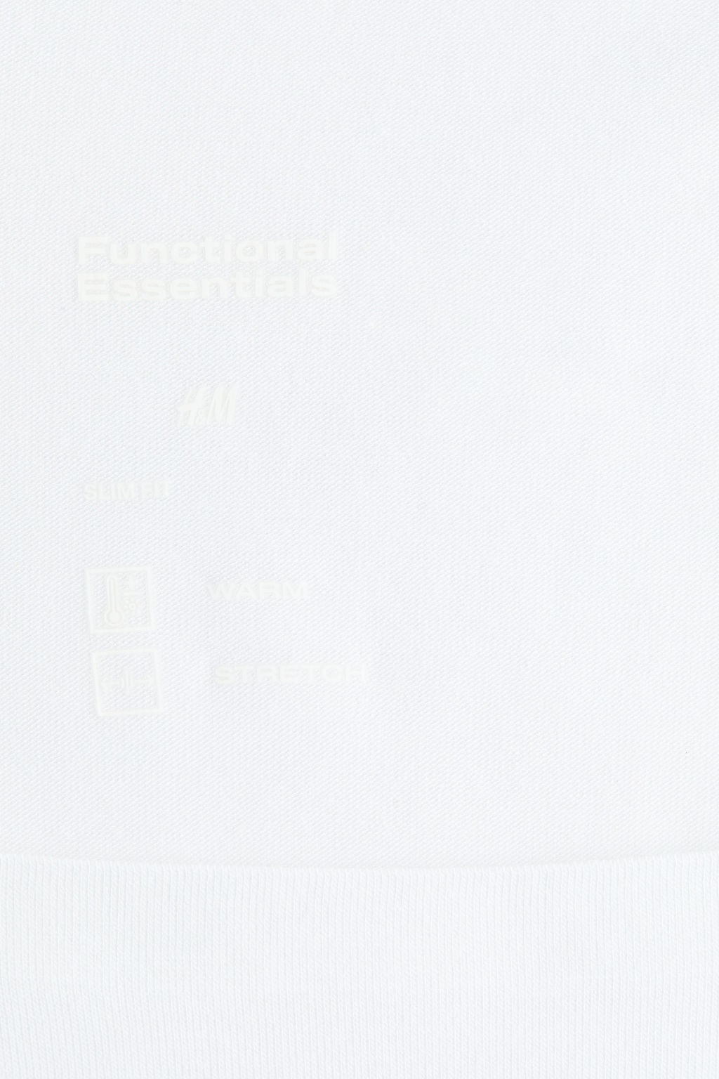 Camiseta de manga larga Warming Slim Fit - H&m фото 8