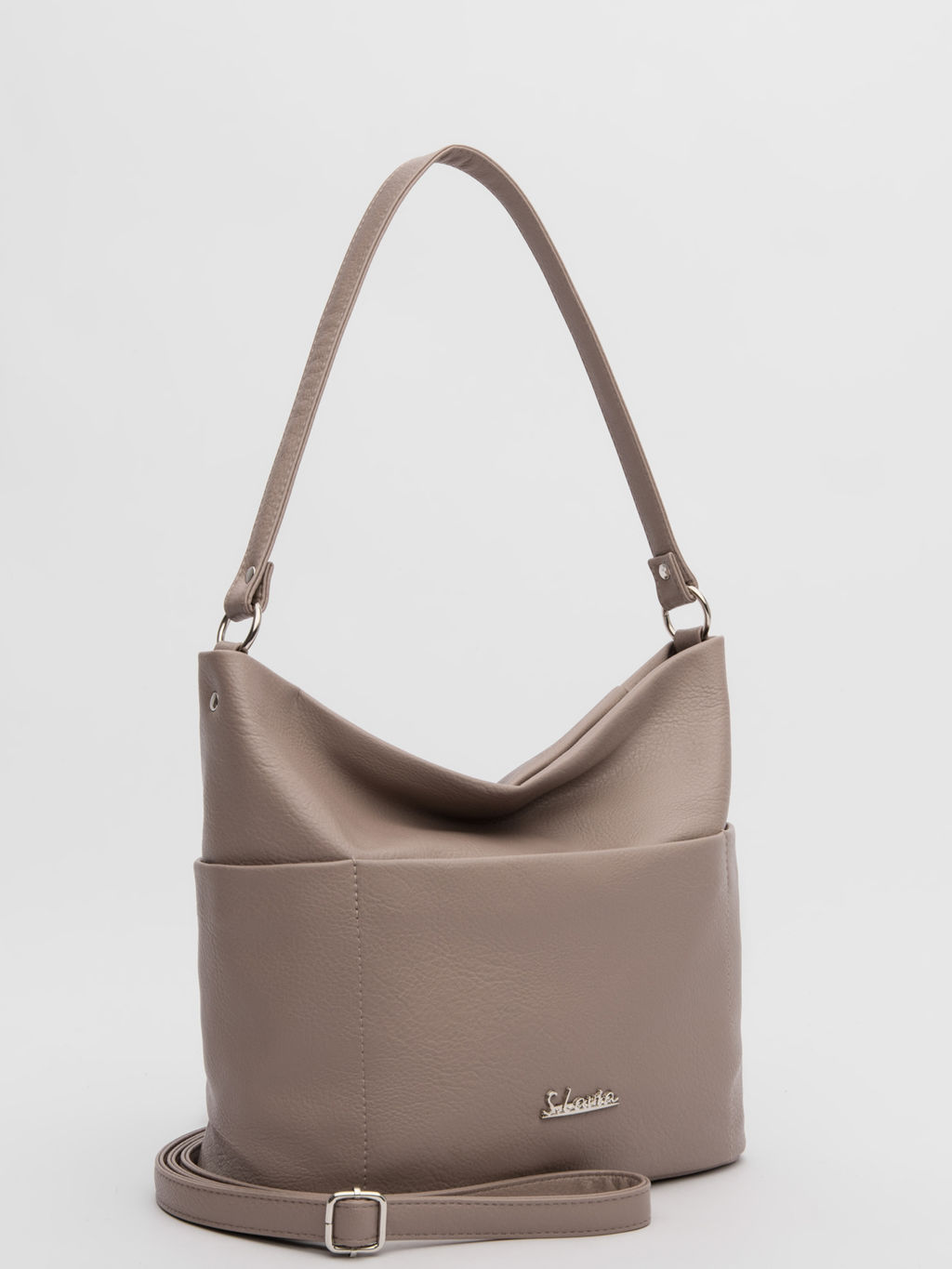Темно-бежевый хобо S.Lavia  фото 12