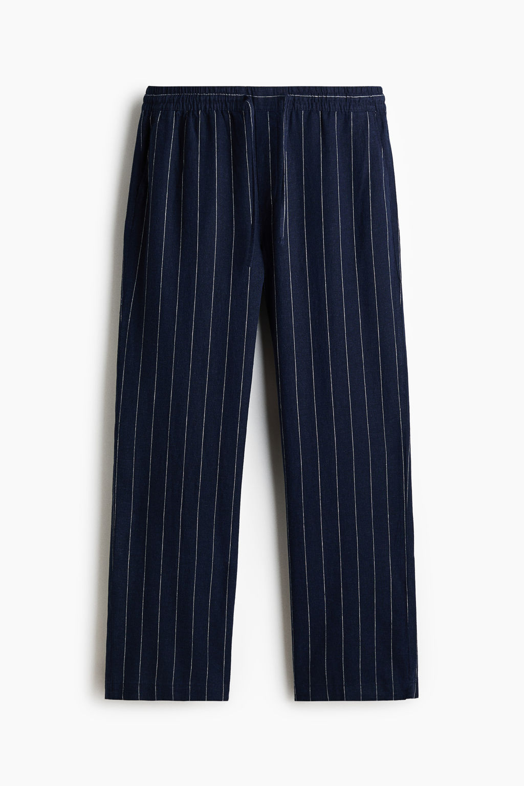 Pantal?n en mezcla de lino Relaxed Fit - H&m фото 3