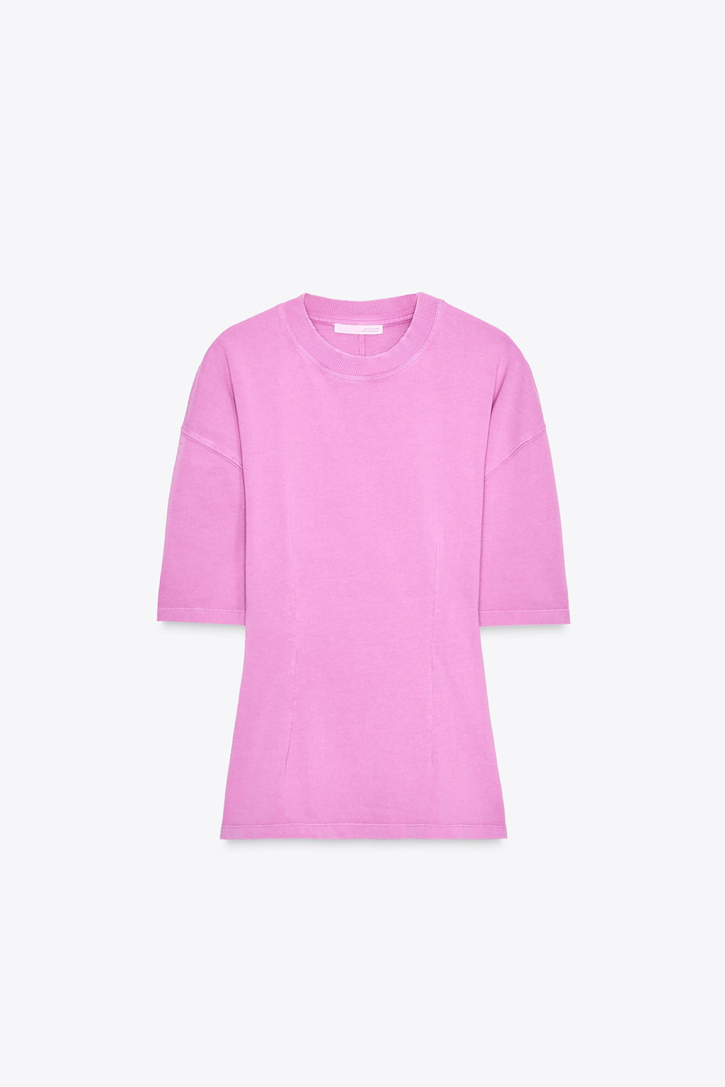 WASHED SLIM FIT T-SHIRT - Zara фото 14