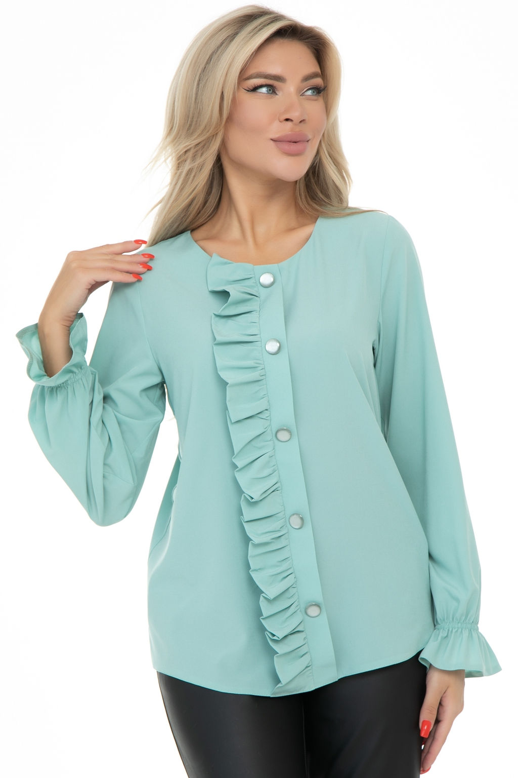 Блуза Фэнтези (мята, нью) - Diolche фото 6