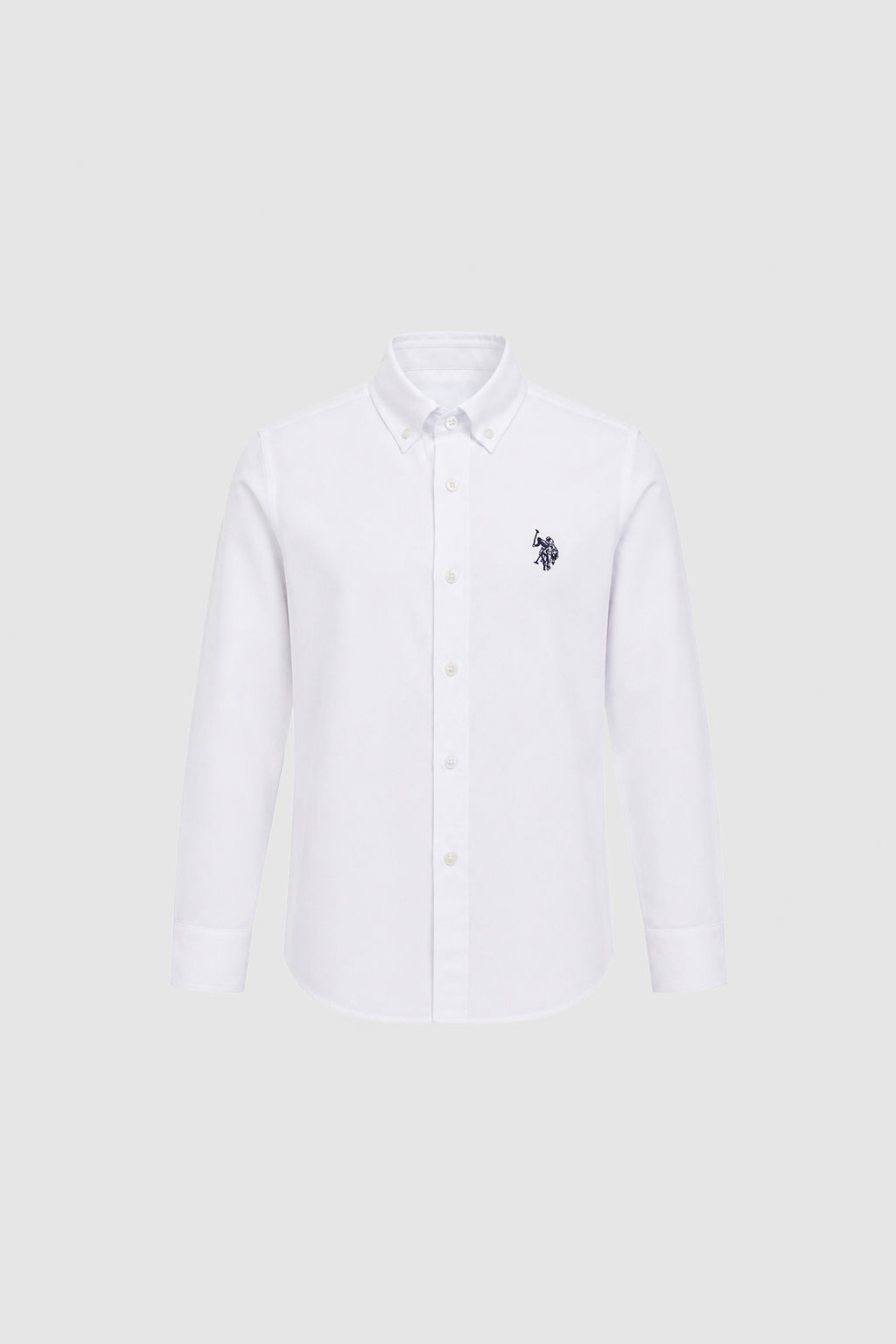 Erkek Гocuk Beyaz Uzun Kollu Basic GГmlek - U.s. polo assn фото 6