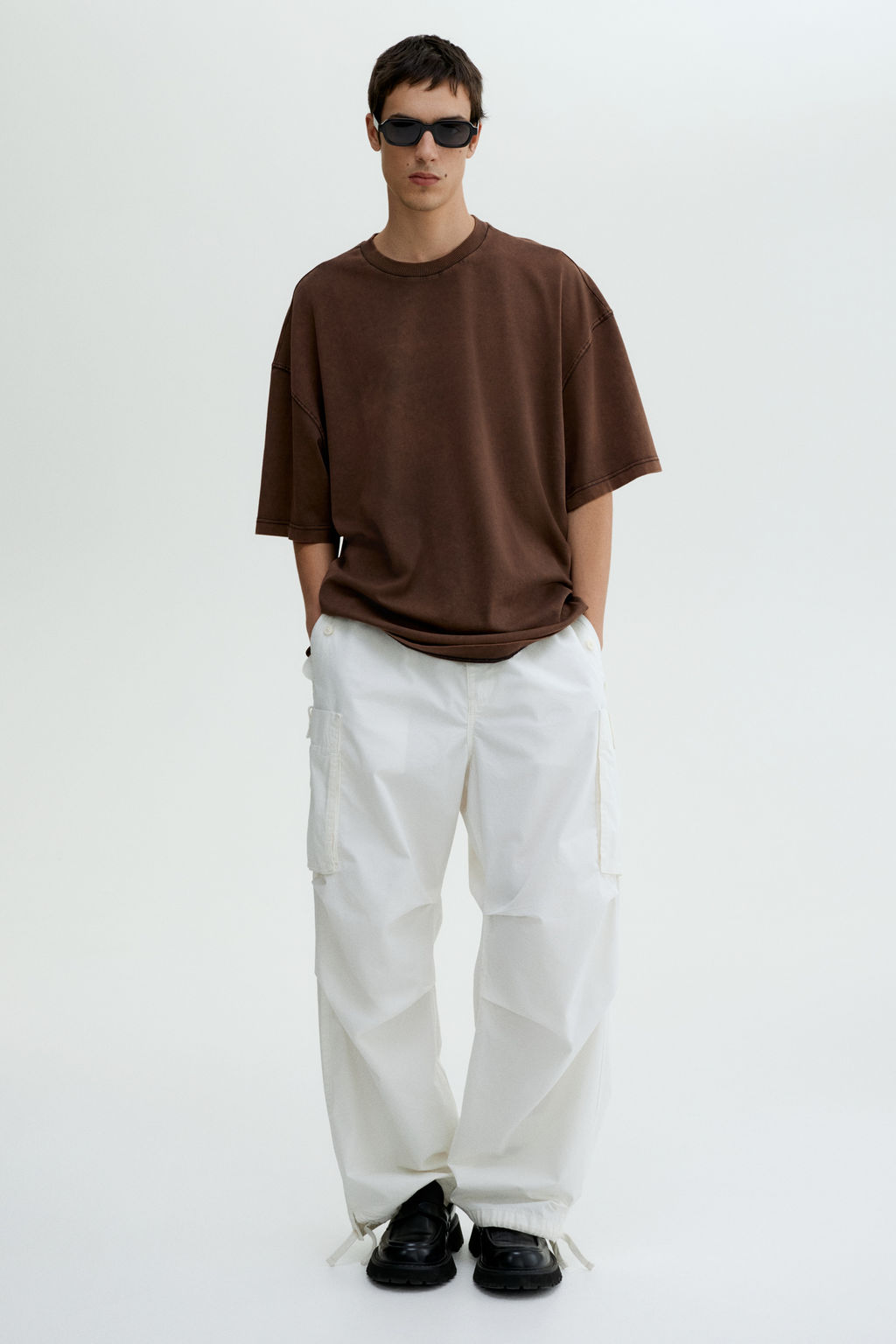 Camiseta Oversized Fit - H&m фото 3