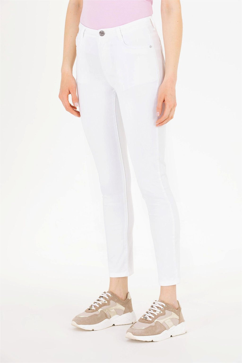 U. S. Polo Assn Женские белые брюки - U.s. polo assn фото 10