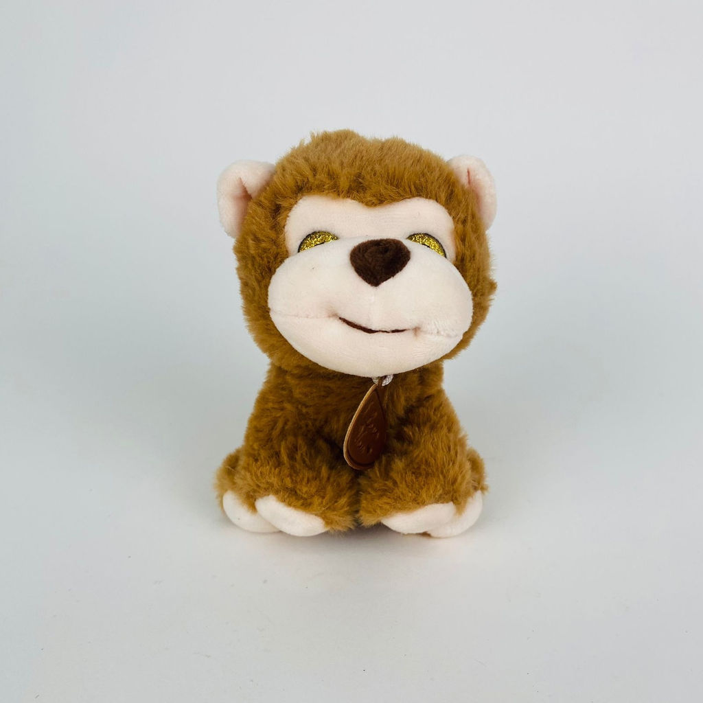 Мягкая игрушка Обезьянка с подвеской I love you 15 см в ассортименте - Storyland фото 5
