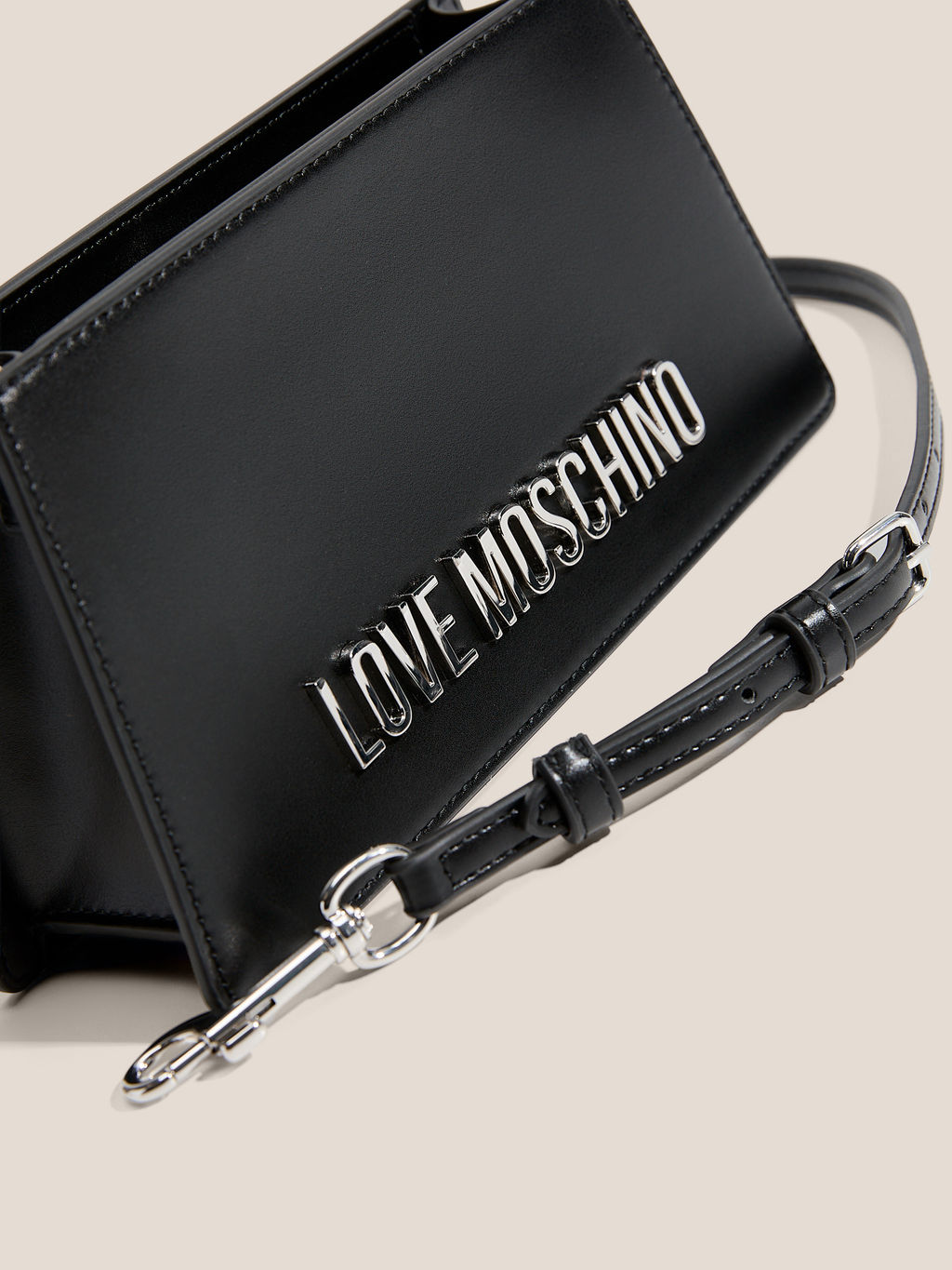 Женская сумка на плечо LOVE MOSCHINO SMART DAILY BAG Артикул 4561313, черный  фото 2