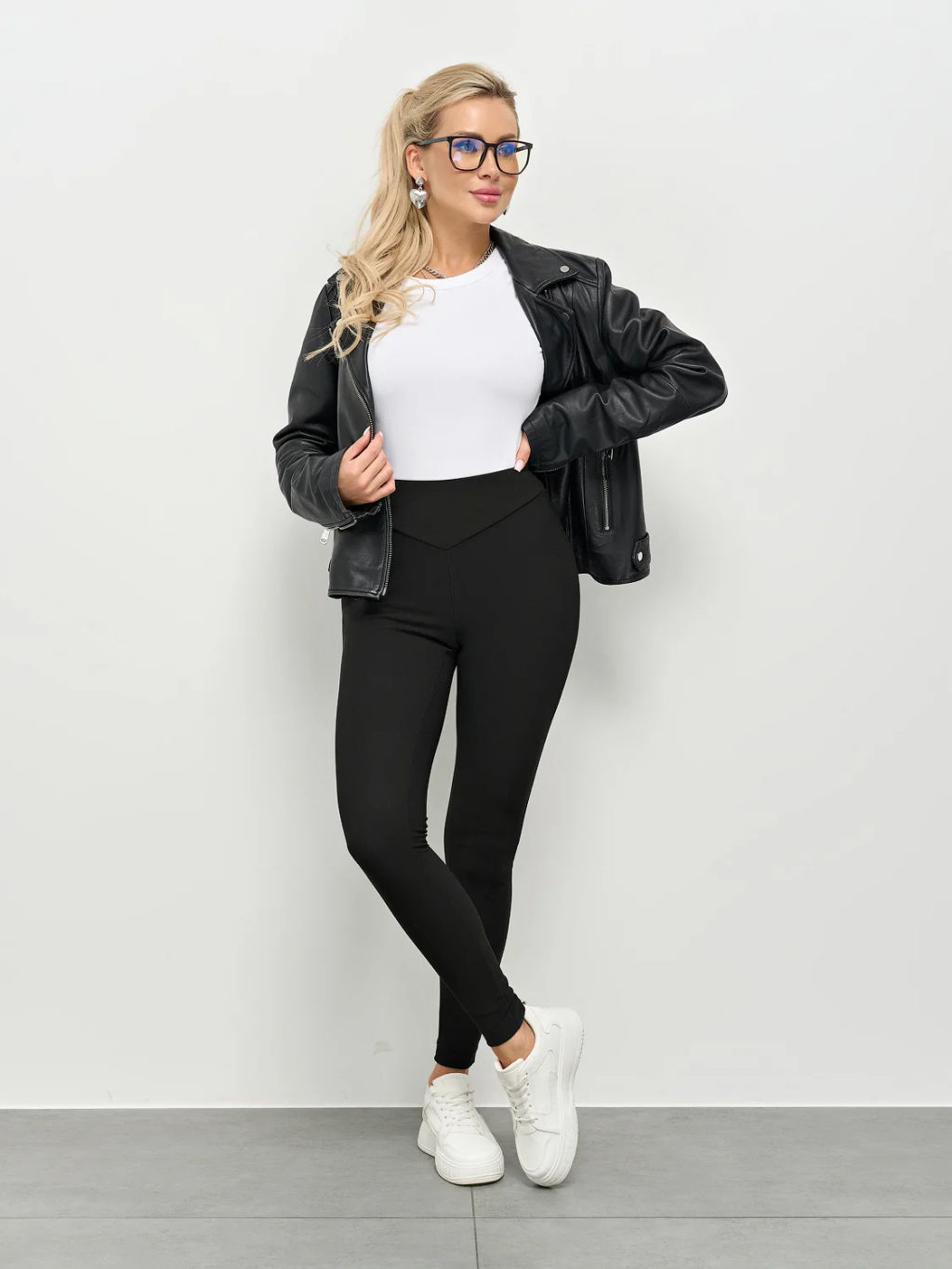 JETTY Лосины леггинсы с высокой талией  фото 38