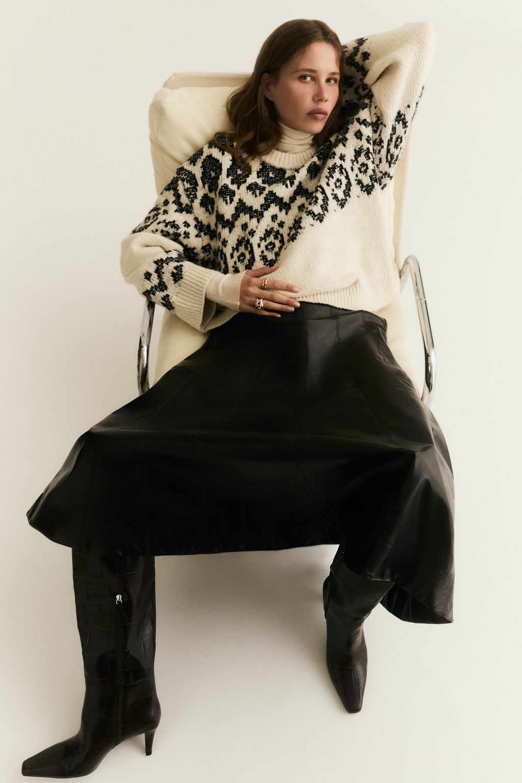 Jersey en punto jacquard - H&m фото 2