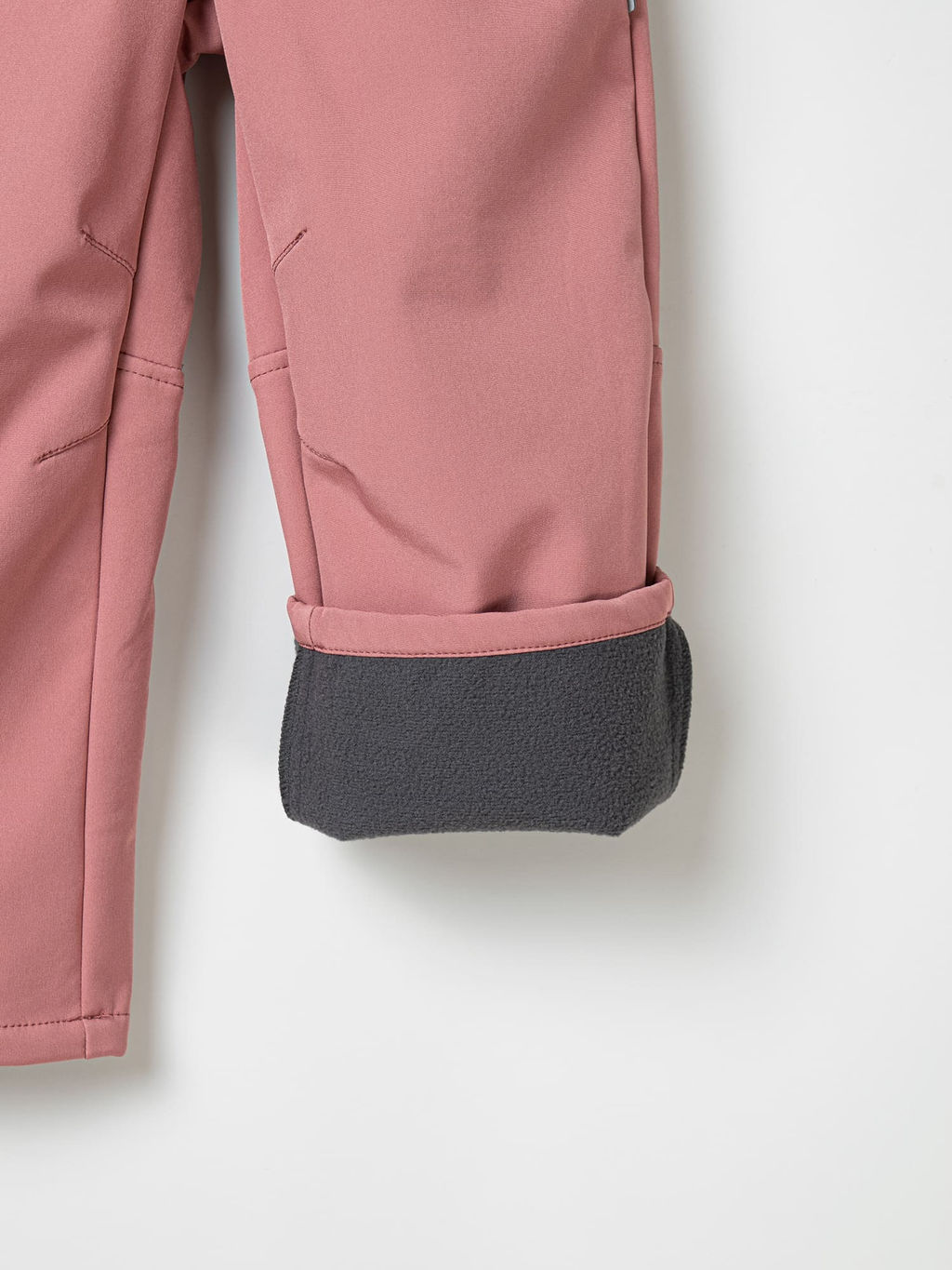 Брюки Softshell демисезонные Пепельная роза - Bungly фото 3