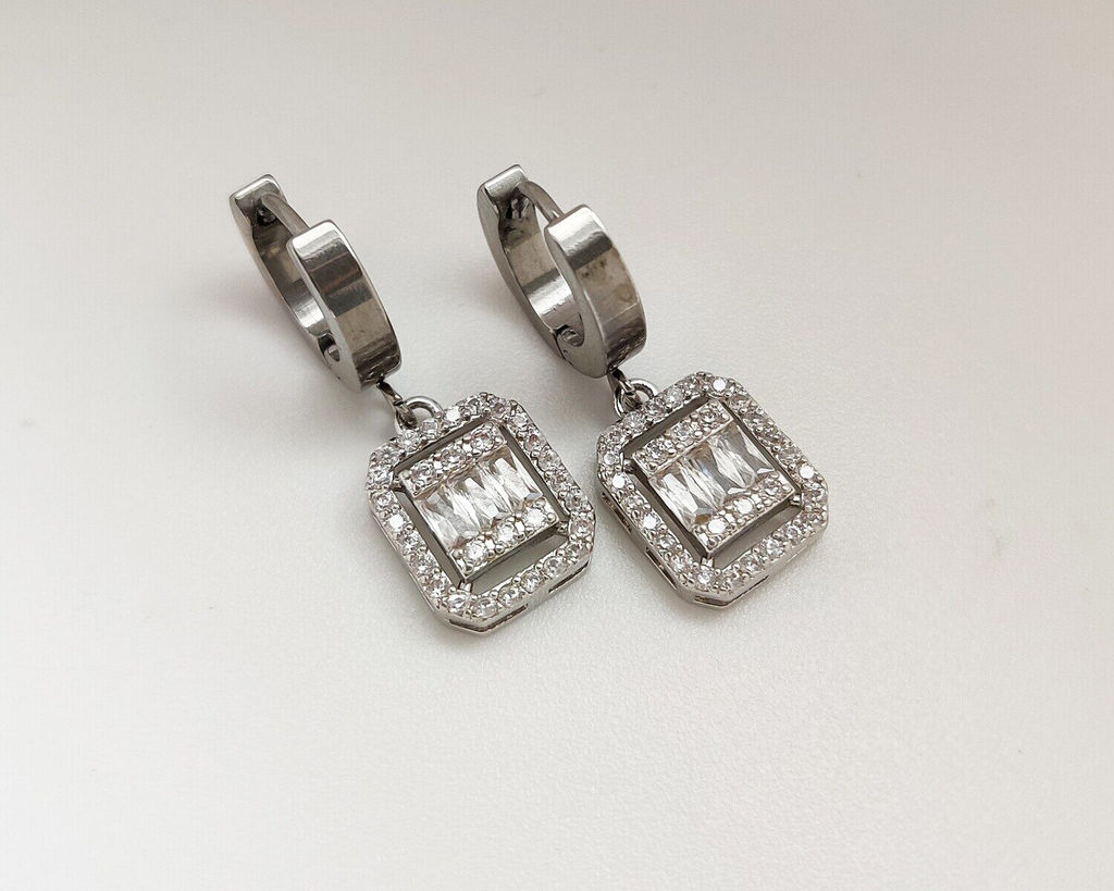 Серьги из стали