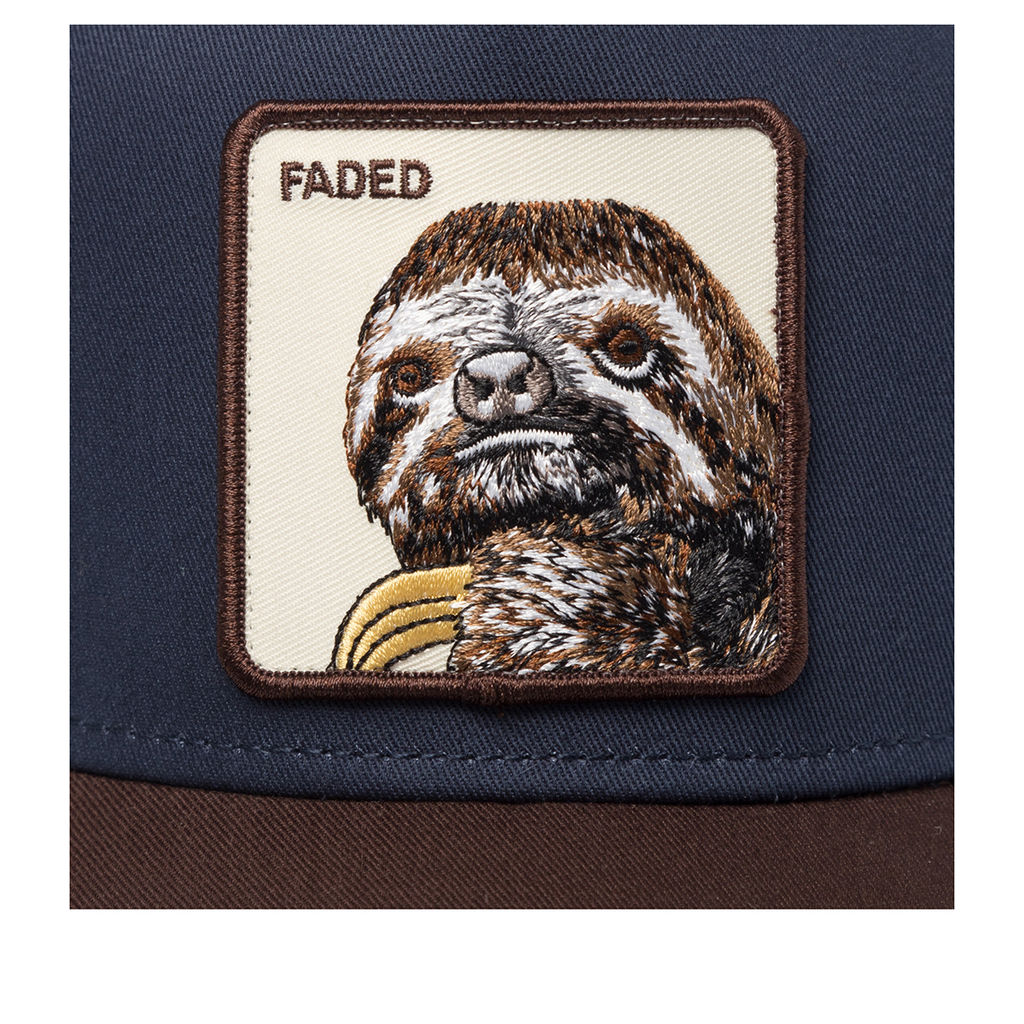 Бейсболка GOORIN BROTHERS арт. 101-2346 (синий / коричневый)  фото 4