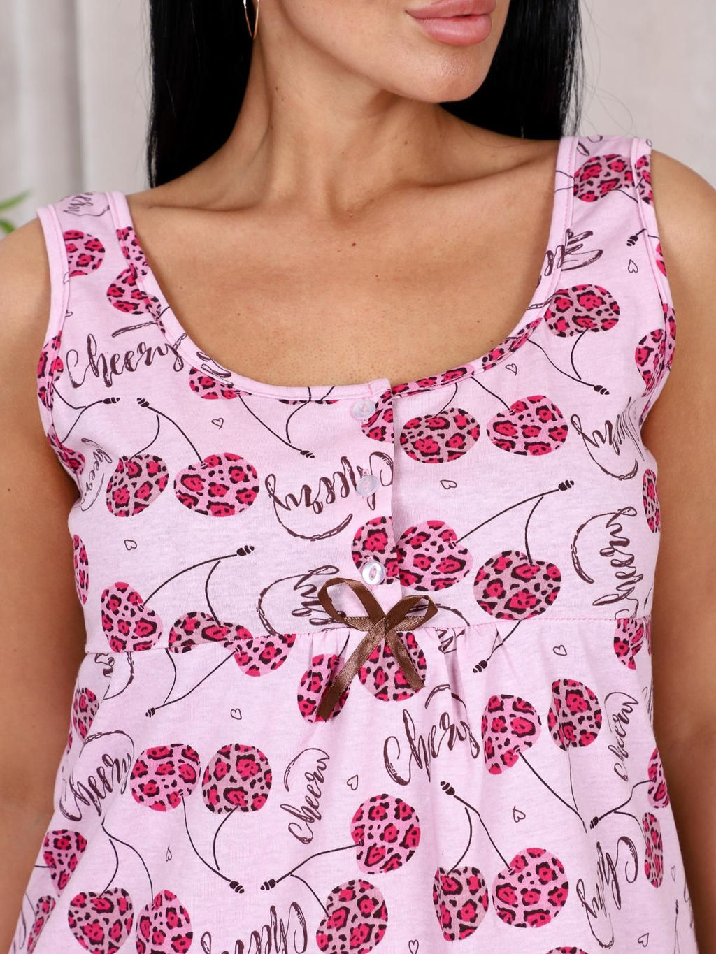 IV-CAPRIZ Алена - пижама вишенки  фото 20