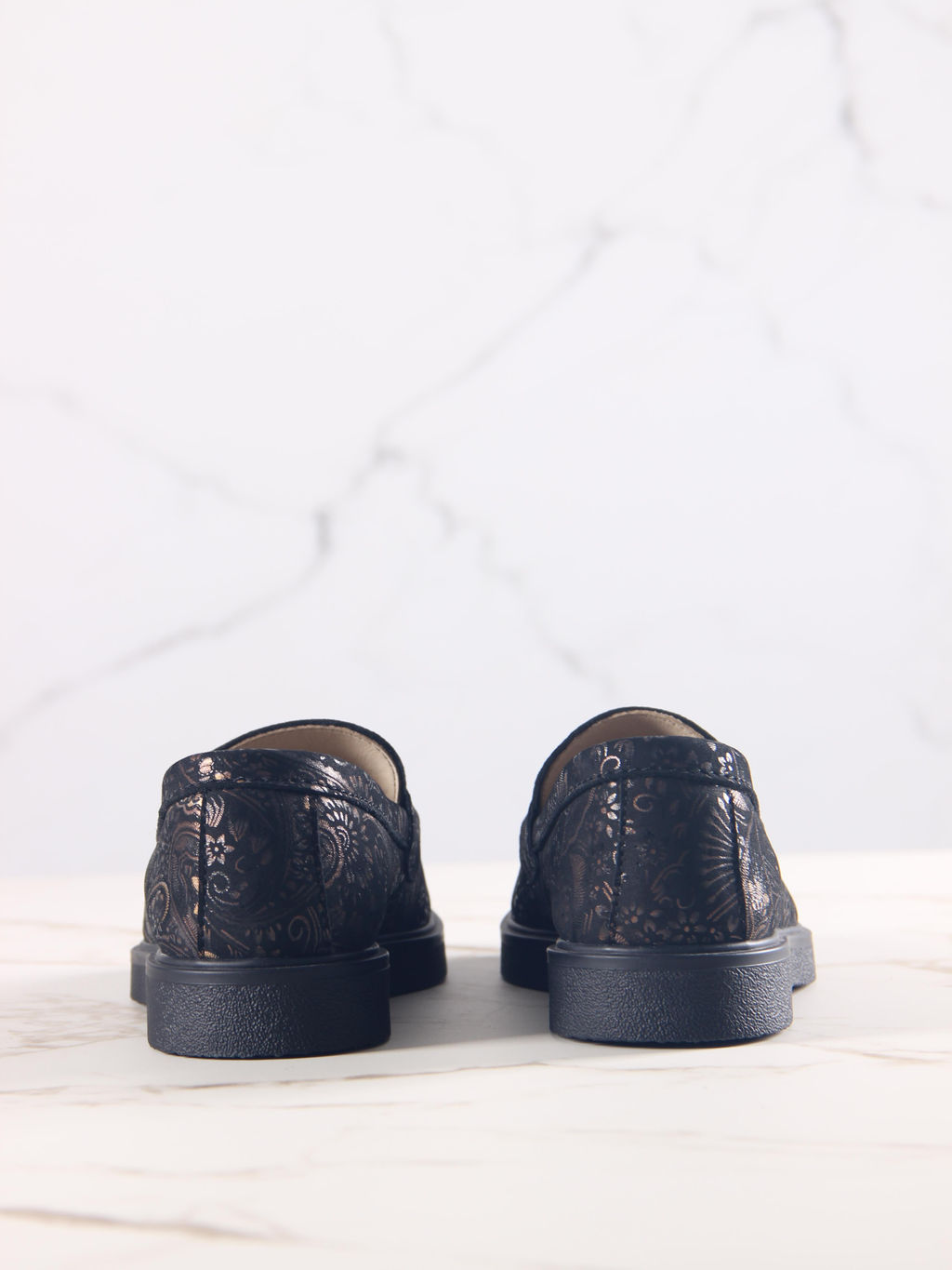 Лоферы лоферы EDART 170.2699bl. Черный грация  фото 19