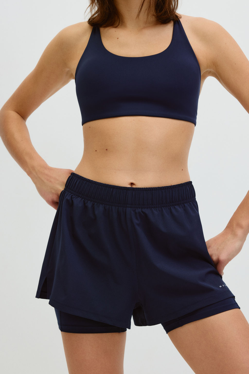 Pantal?n corto de running con DryMove Regular Fit - H&m фото 5