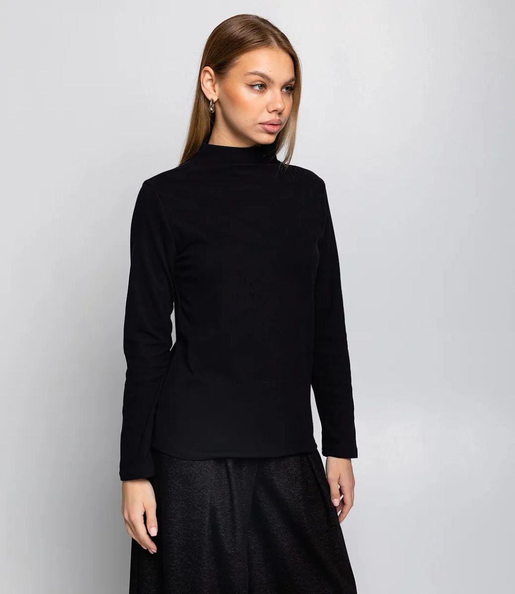 Водолазка #КТ1352 (1), чёрный