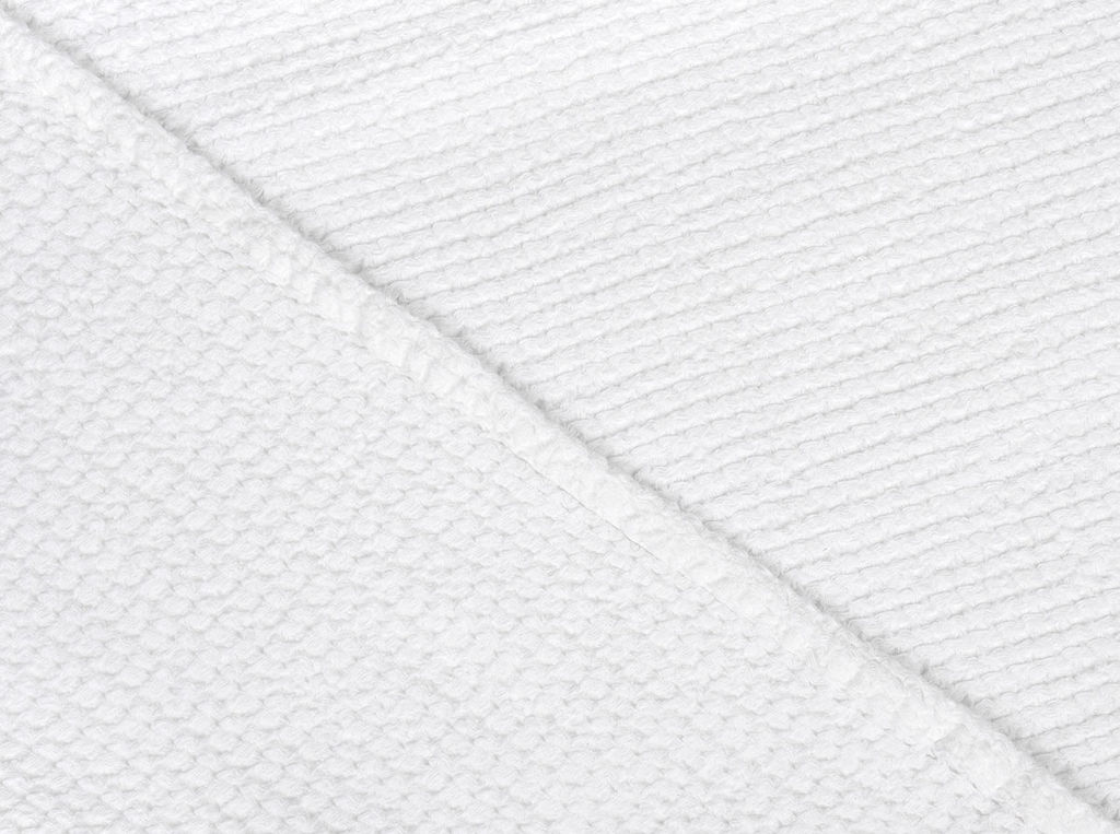 4651 Плед 130*90 цв.белый