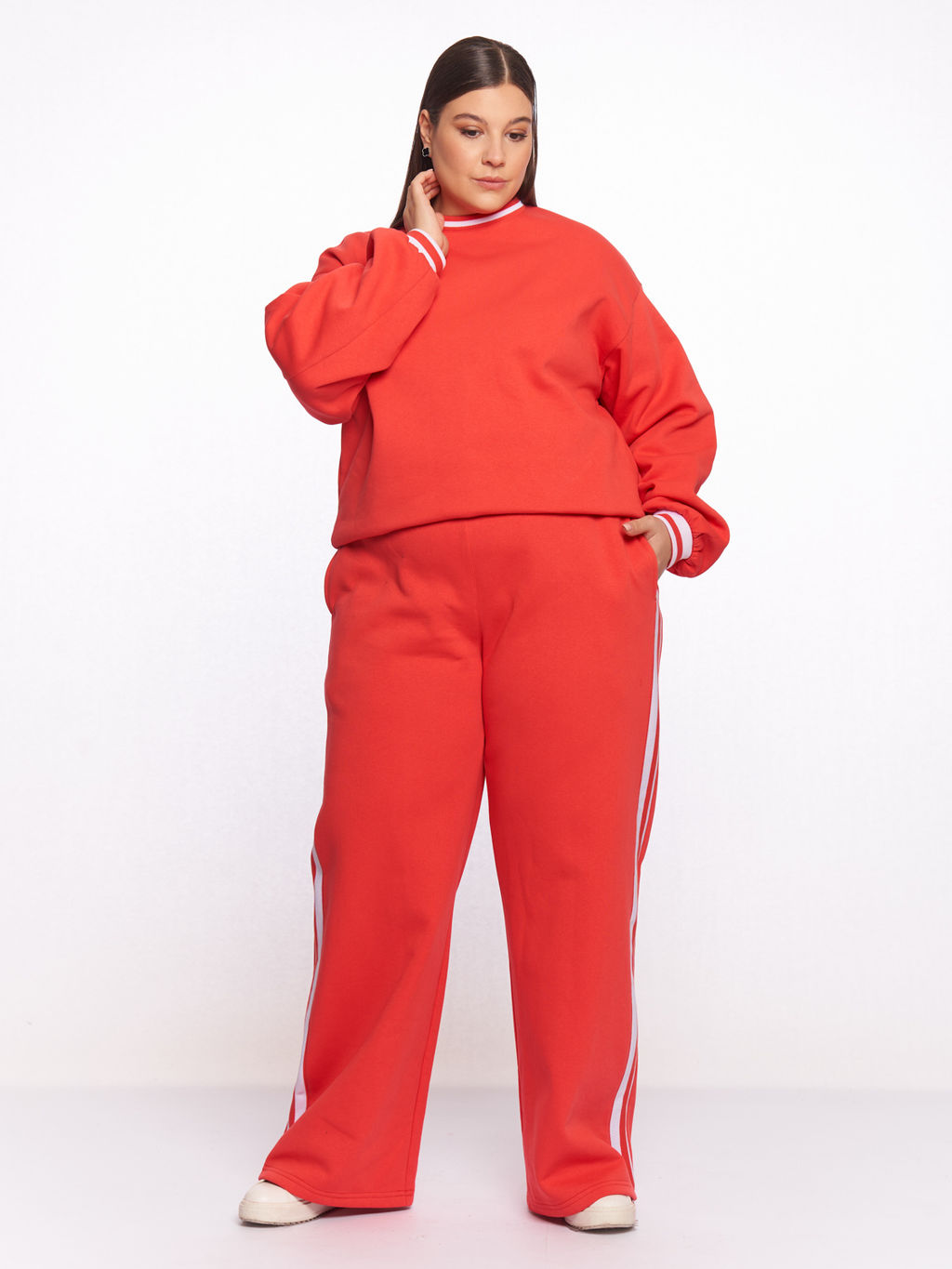 Костюм с начесом KO31761RED32