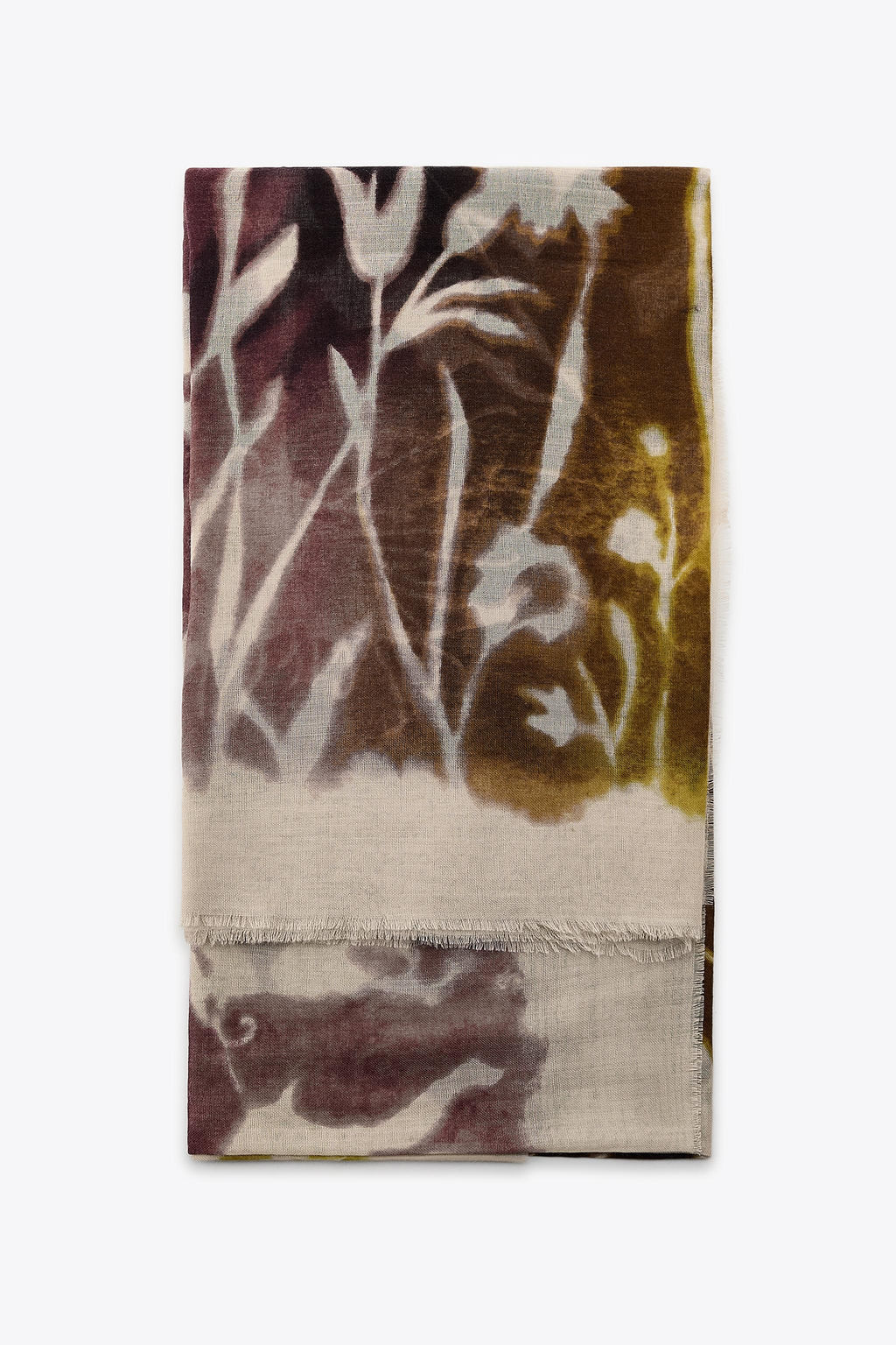 FLORAL PRINT SCARF - Zara фото 3
