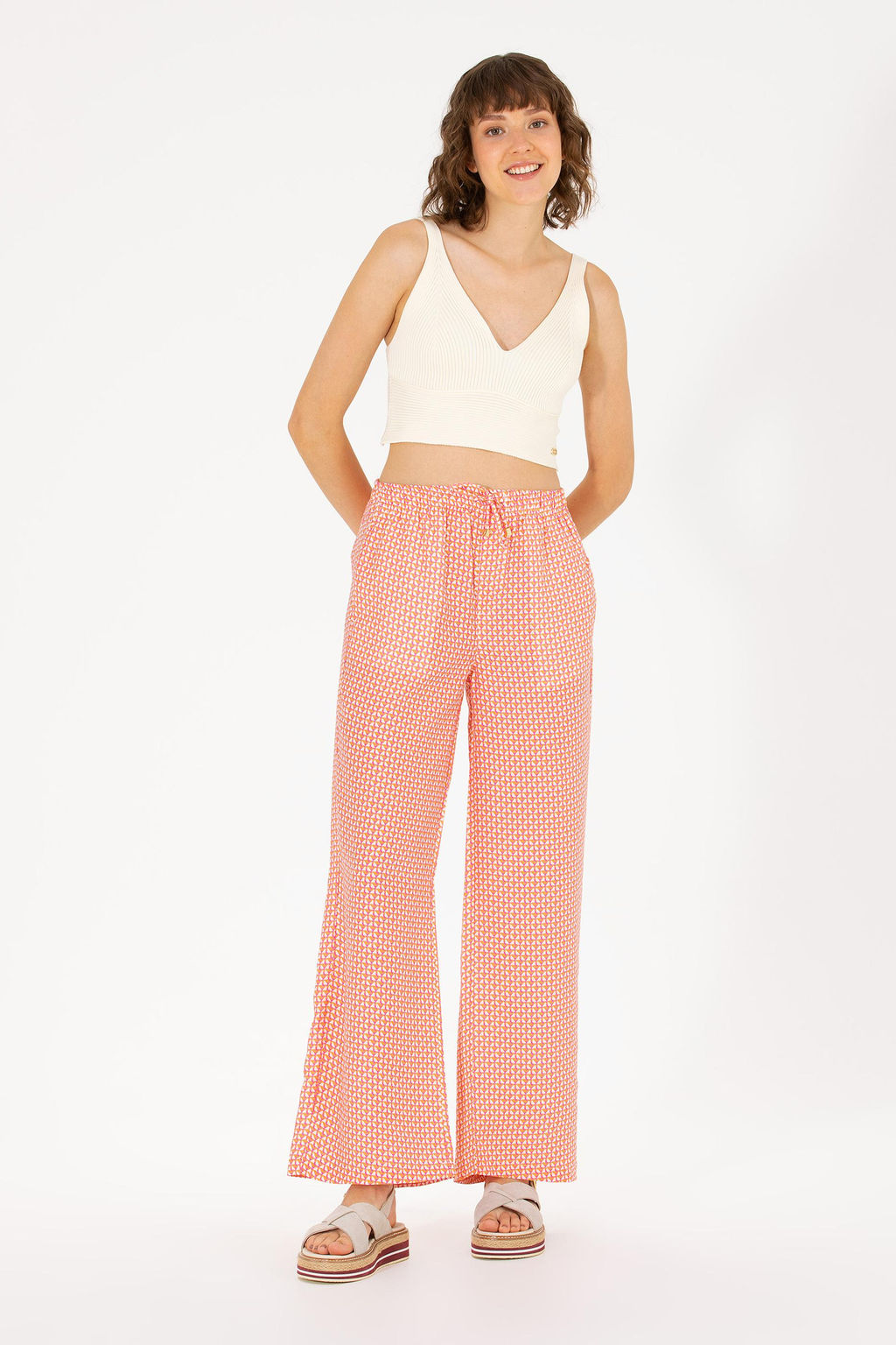 U. S. Polo Assn Женские брюки фуксии - U.s. polo assn фото 3